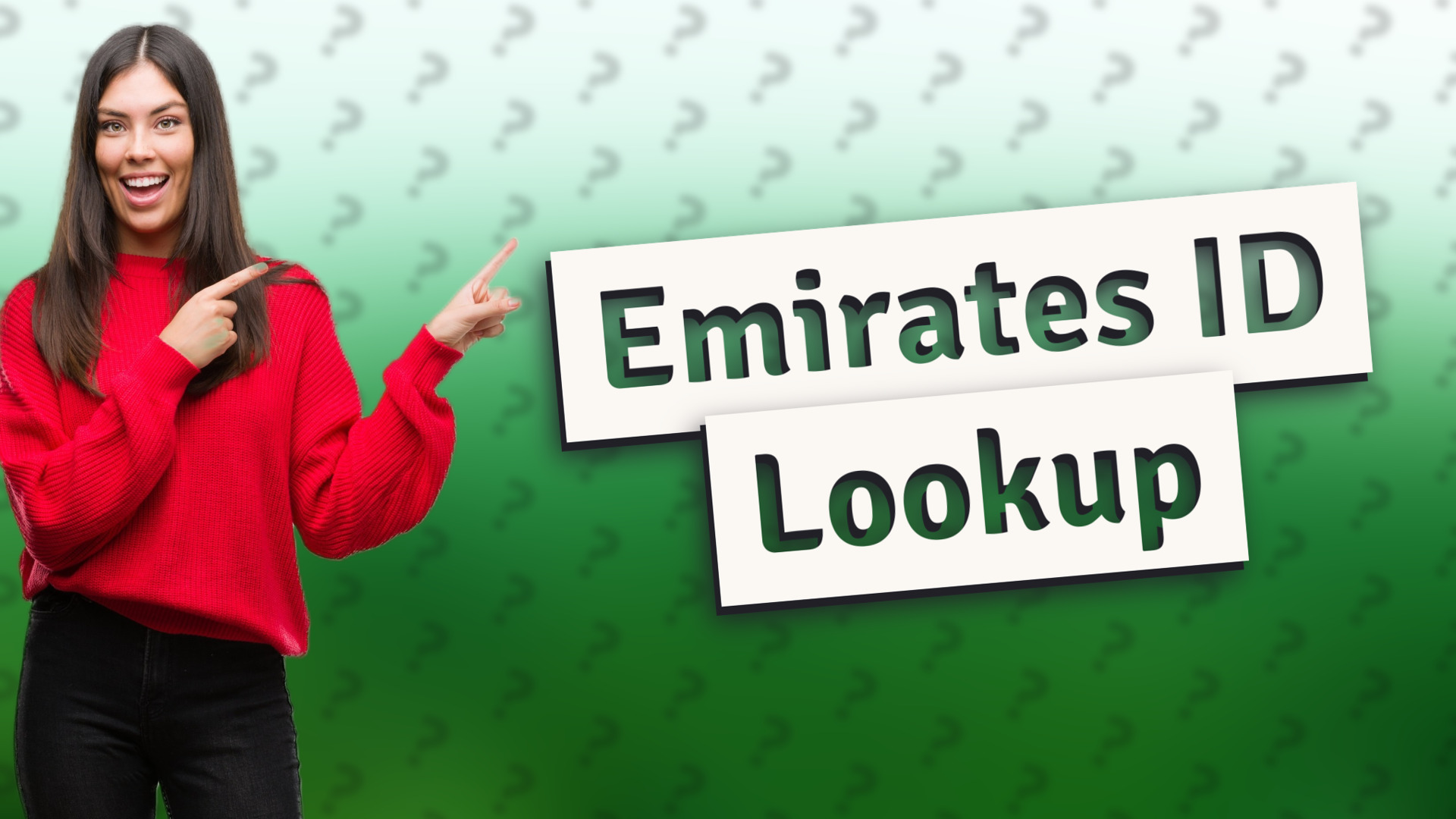 Emirates ID Lookup