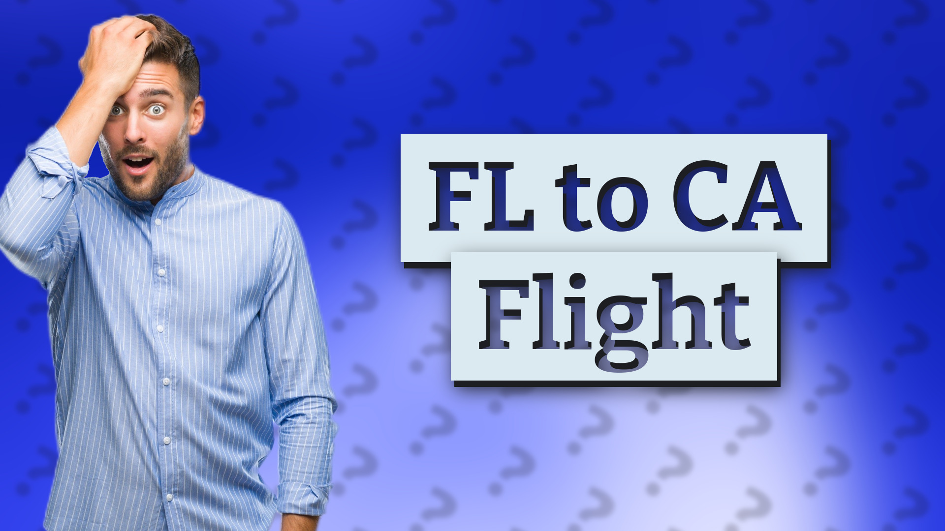FL to CA Flight