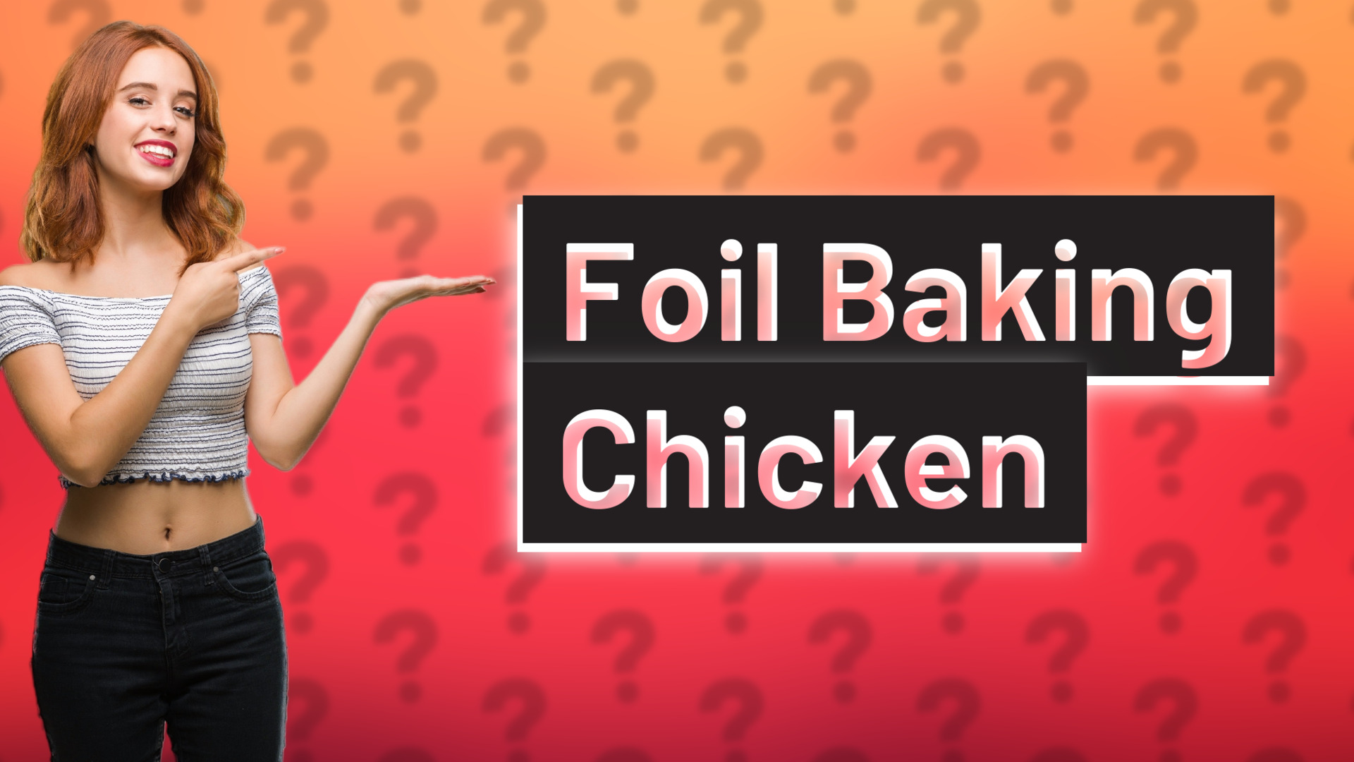 Foil Baking Chicken