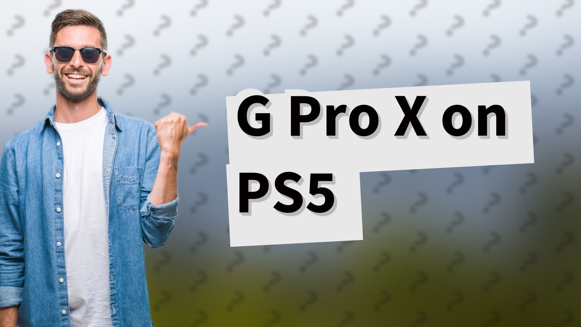 G Pro X on PS5