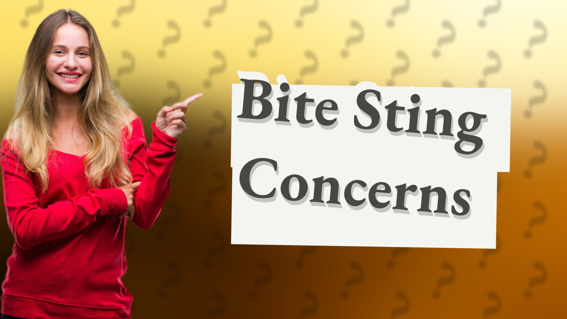 Bite Sting Concerns