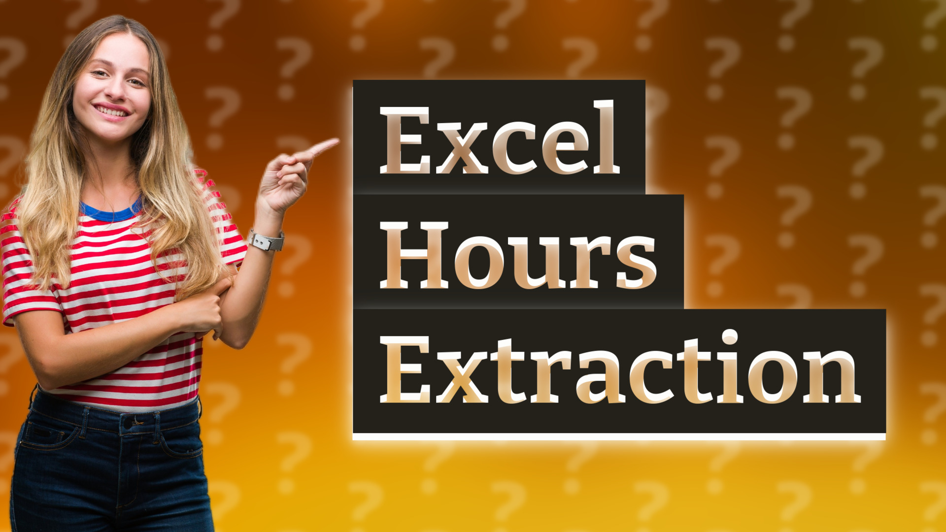 Excel Hours Extraction
