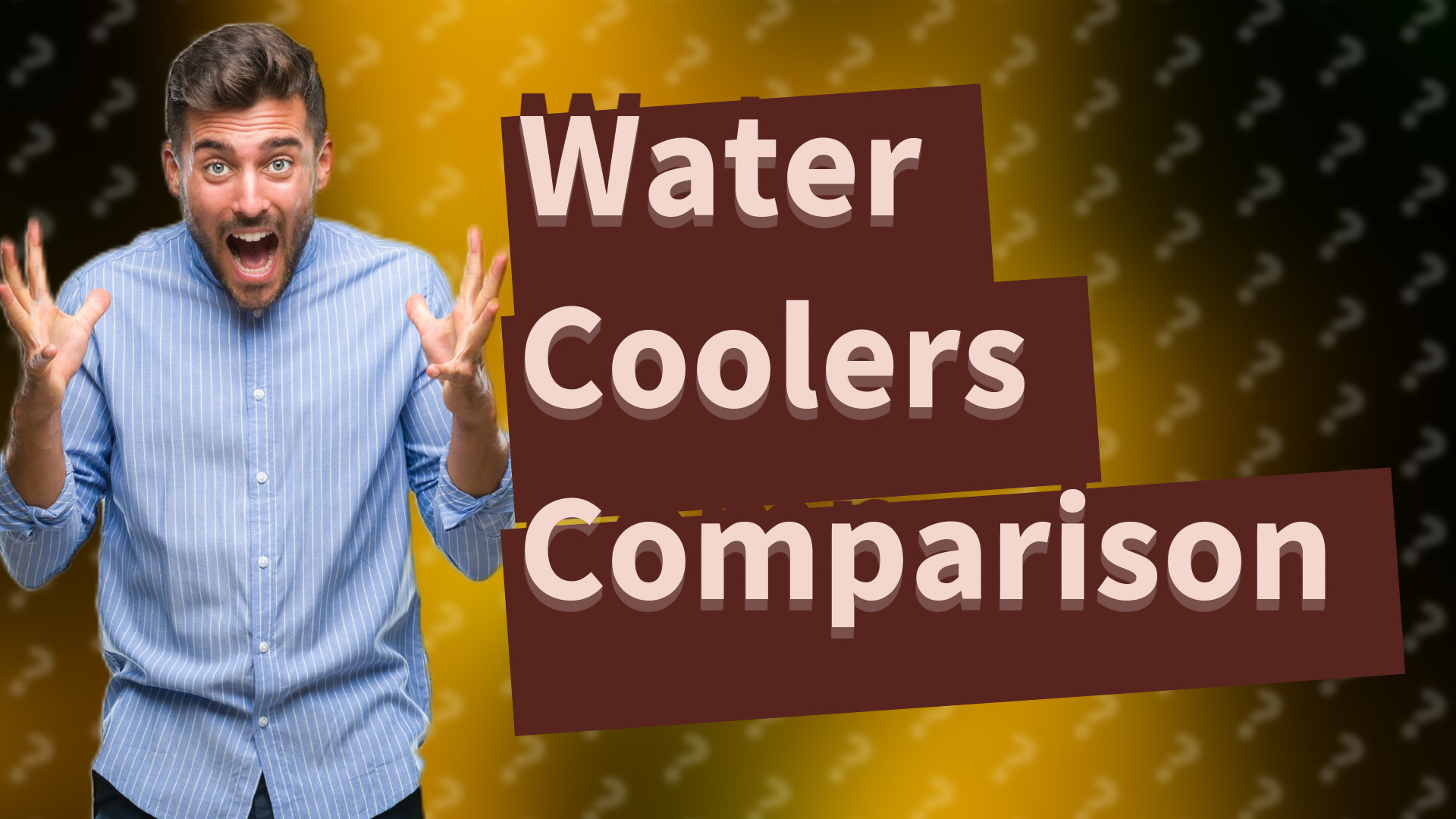 Water Coolers Comparison