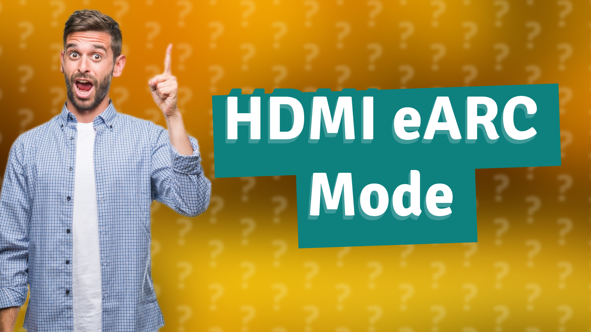 HDMI eARC Mode