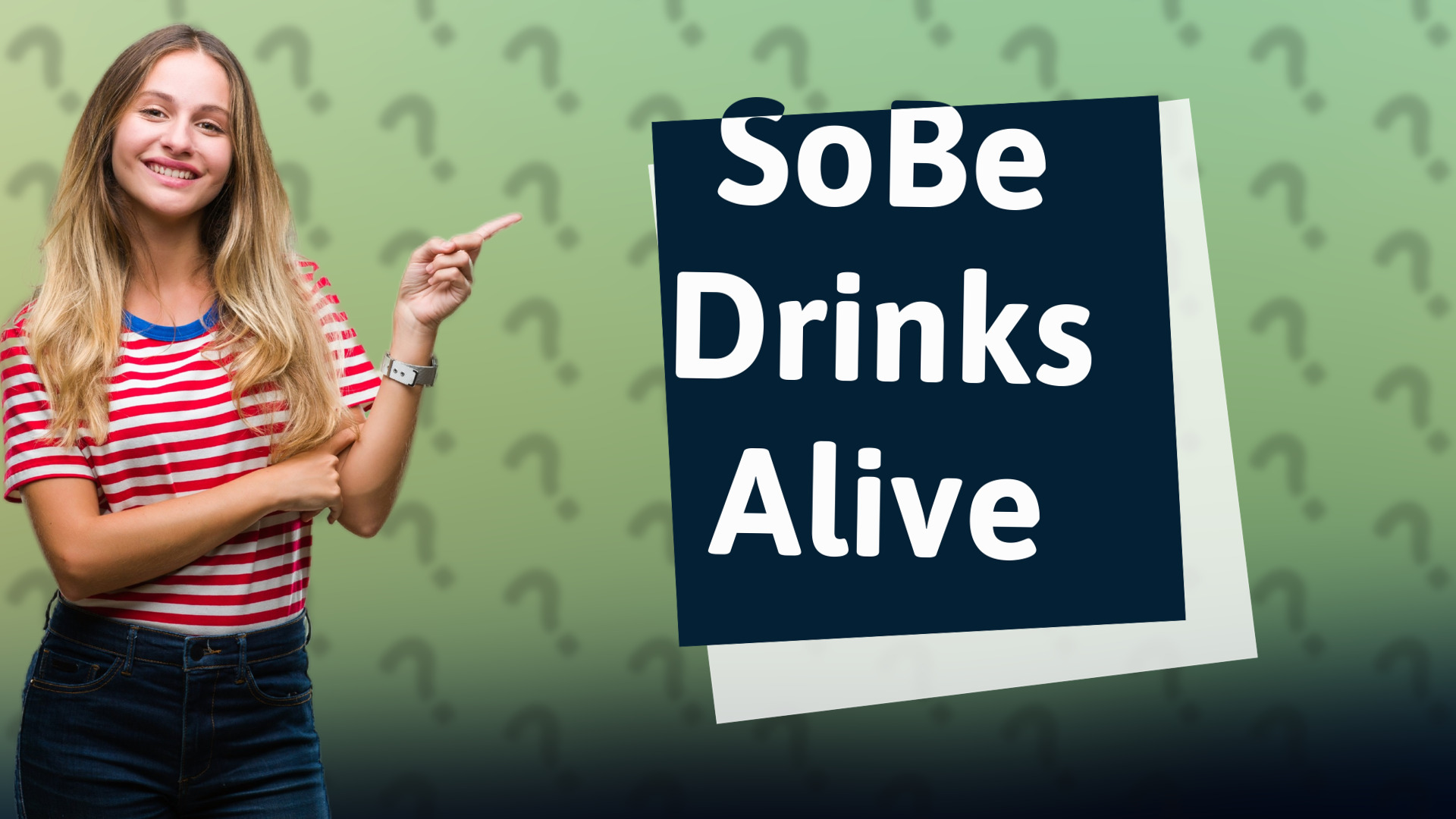 SoBe Drinks Alive