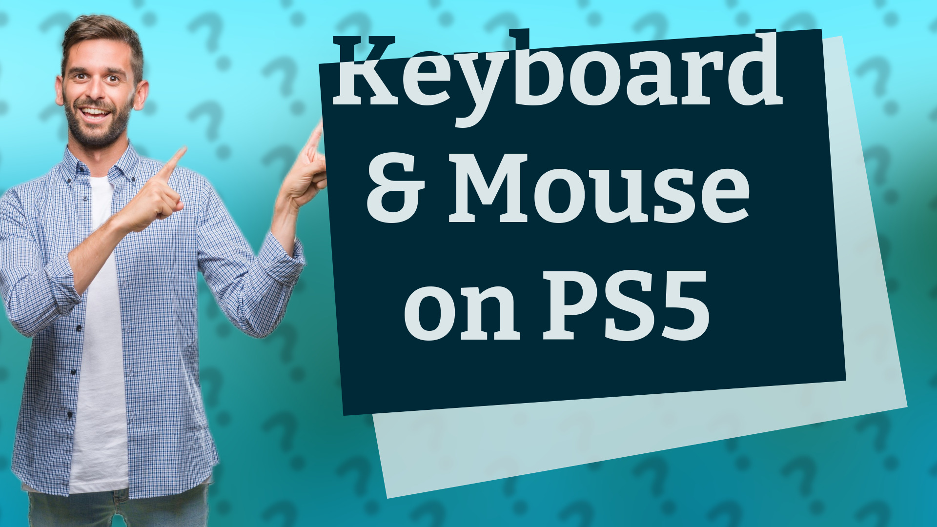 Keyboard & Mouse on PS5