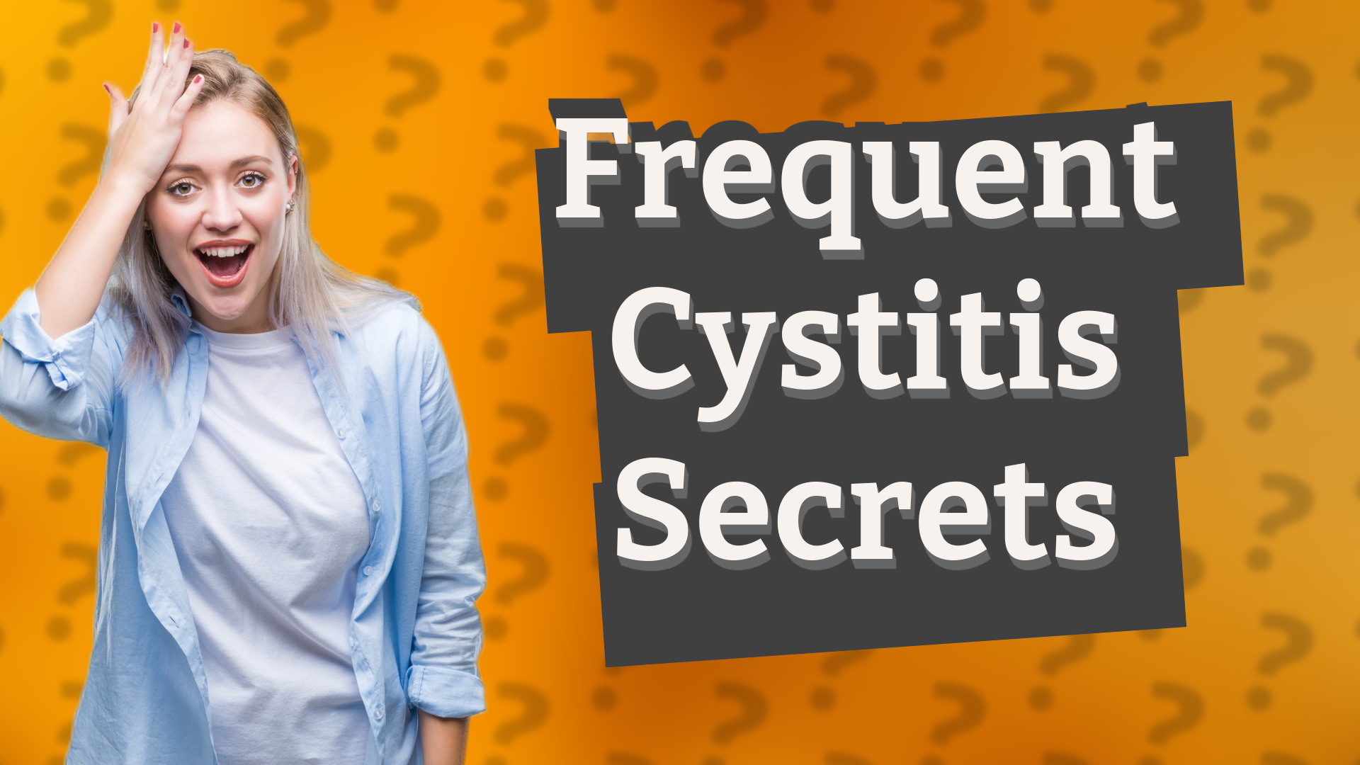 Frequent Cystitis Secrets