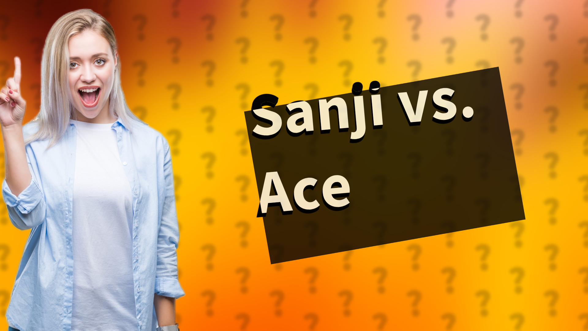 Sanji vs. Ace