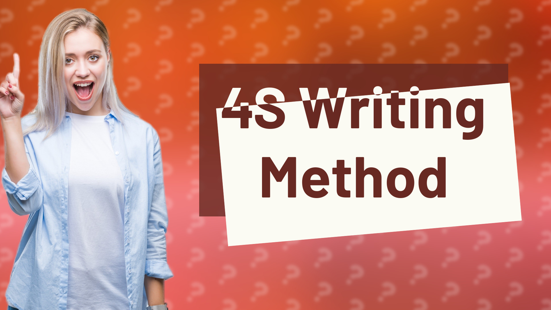 4S Writing Method