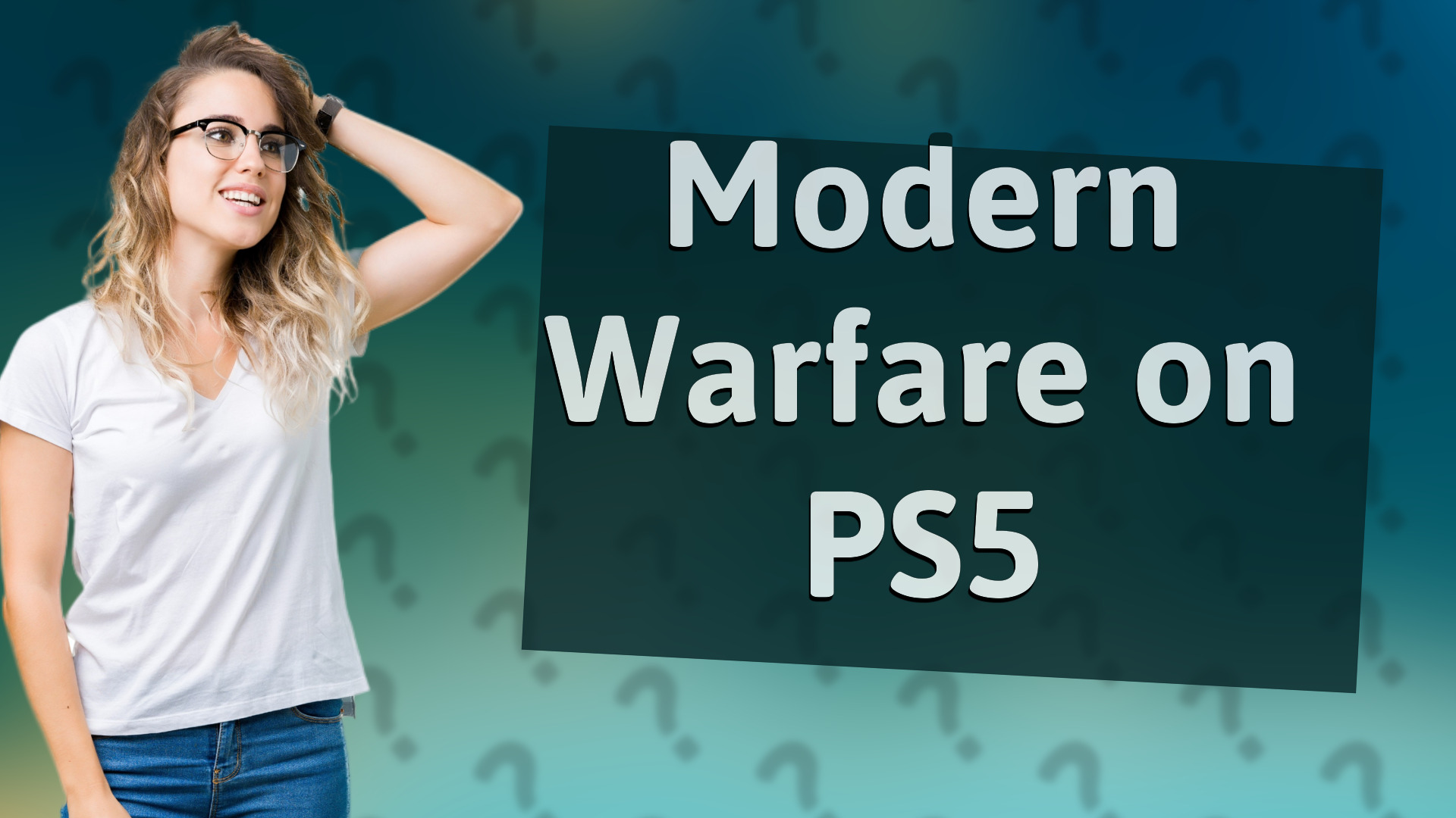 Modern Warfare on PS5