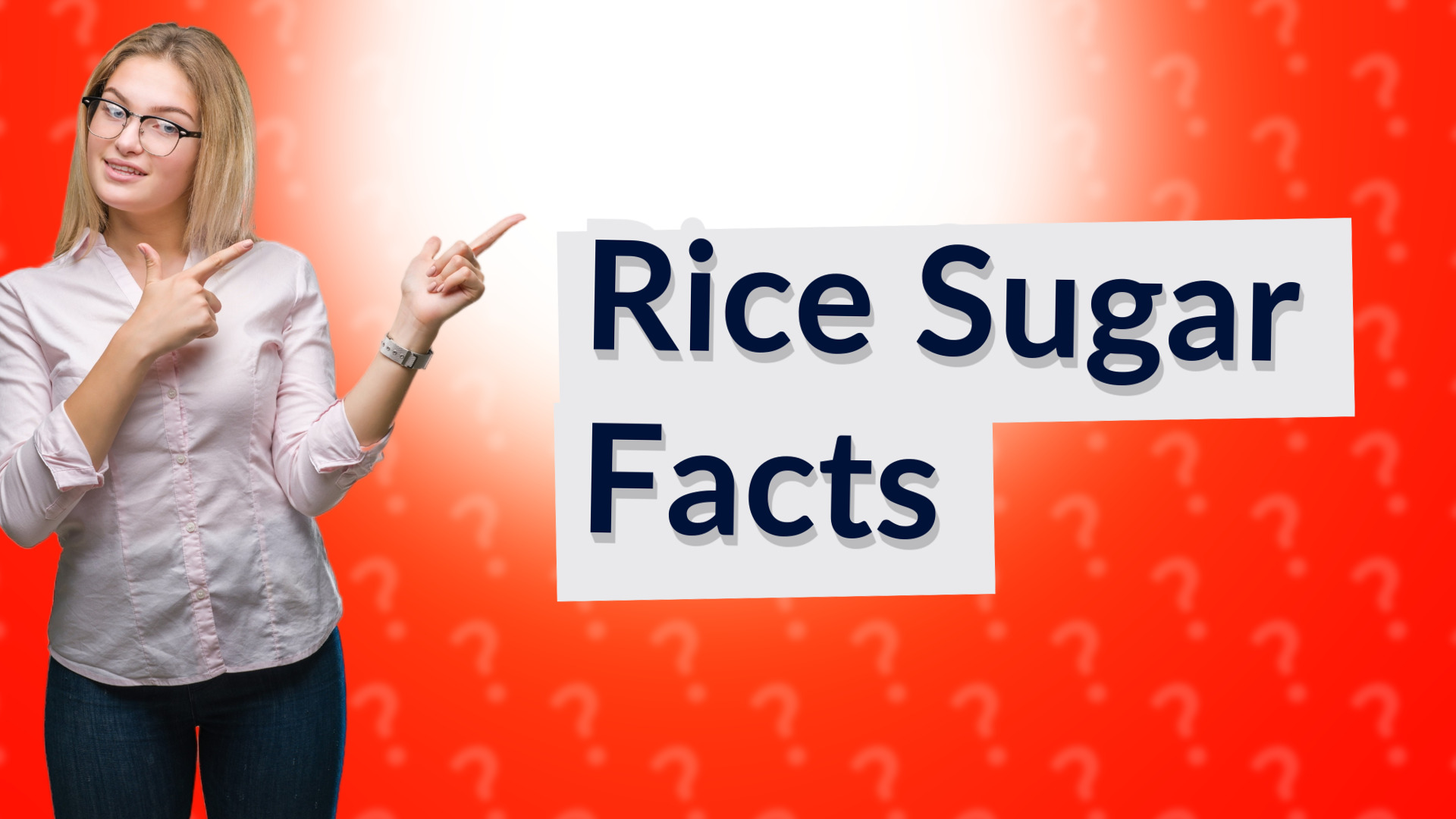 Rice Sugar Facts