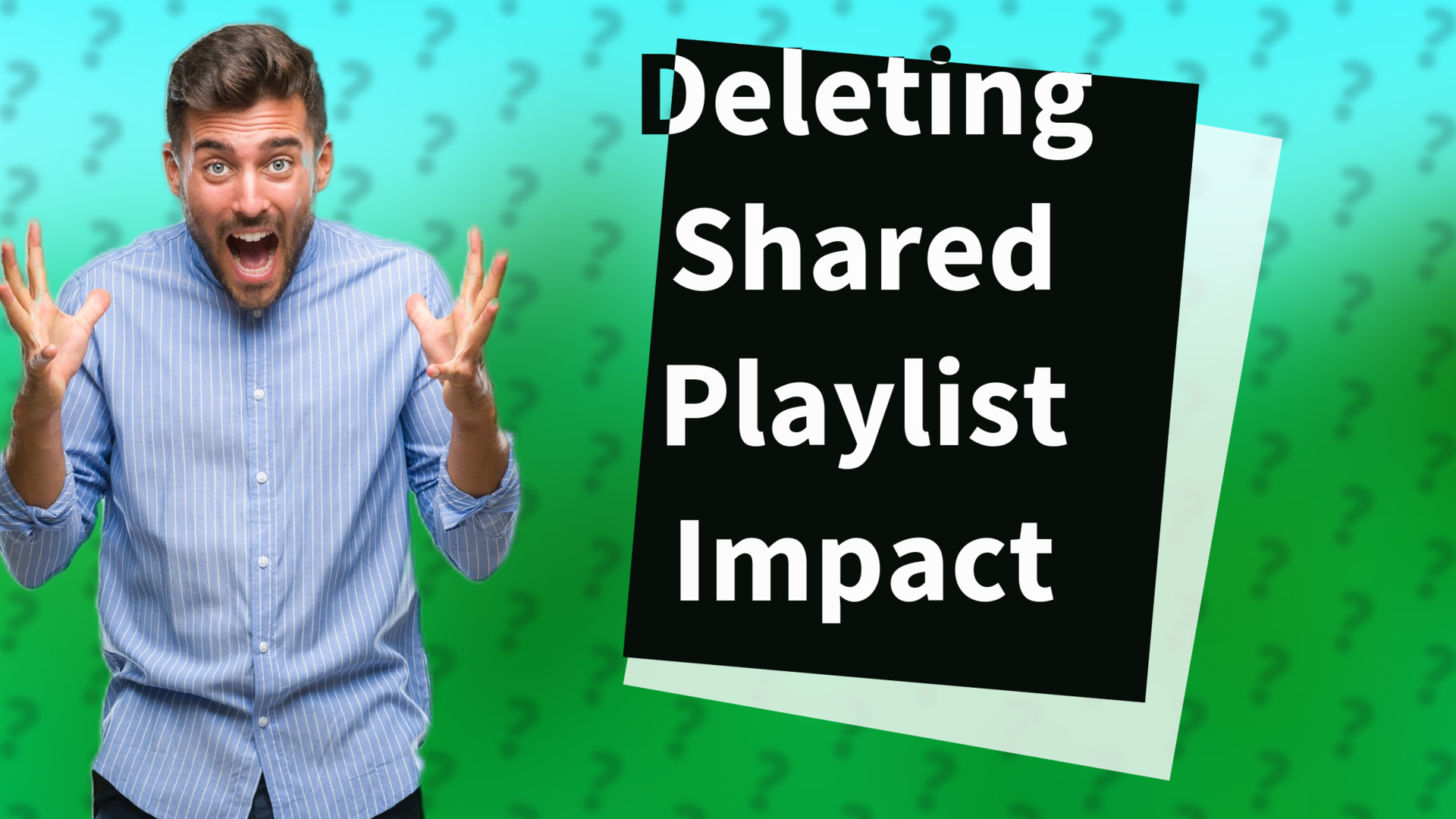 Deleting Shared Playlist Impact
