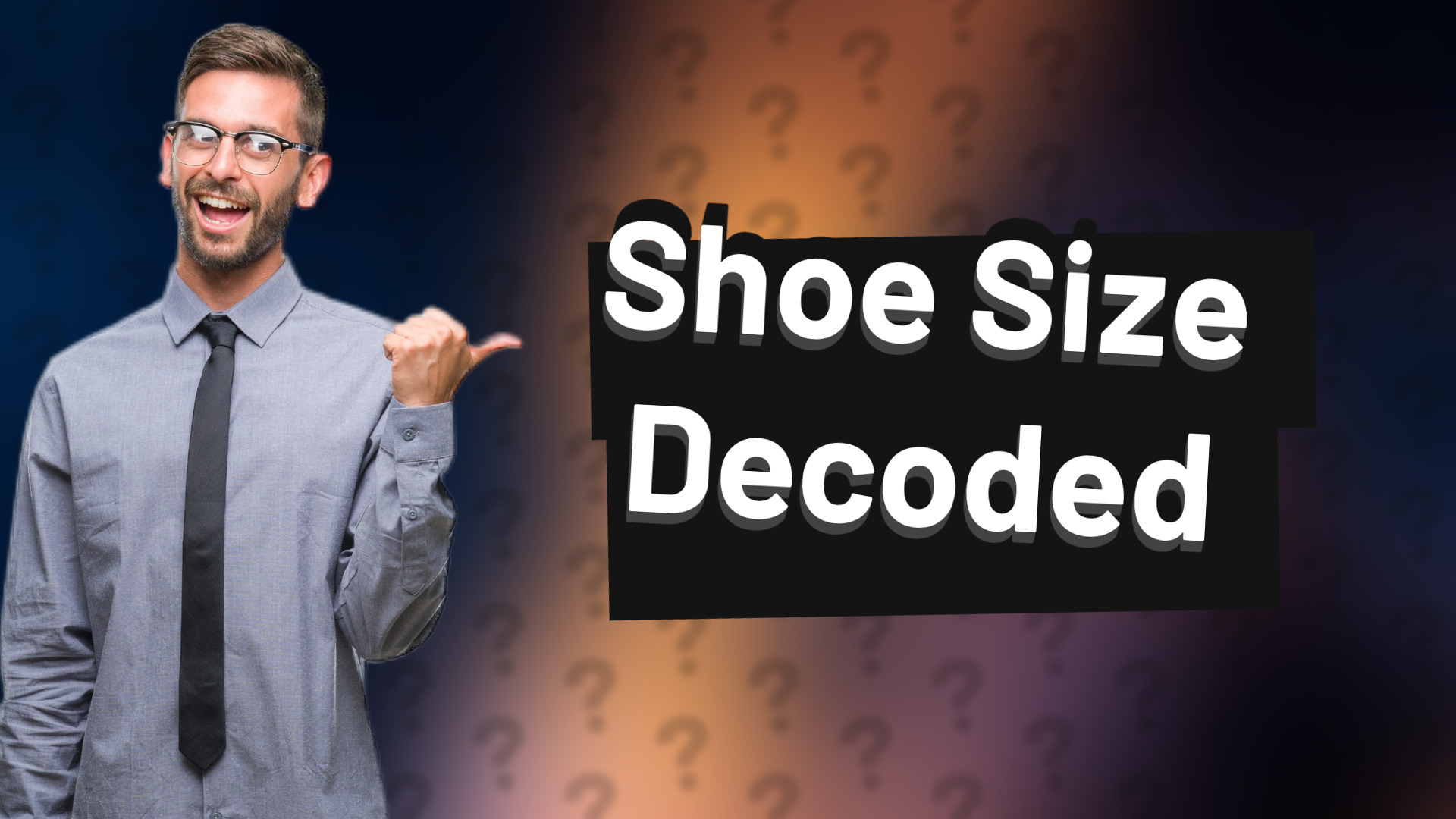 Shoe Size Decoded