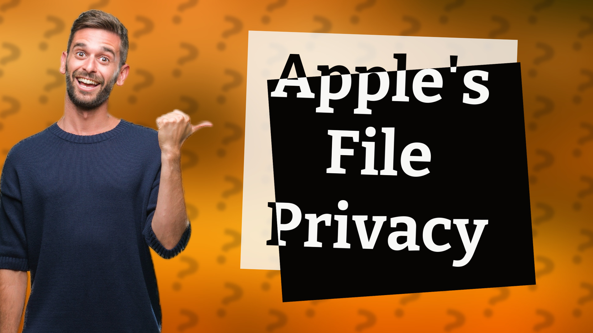 Apple's File Privacy
