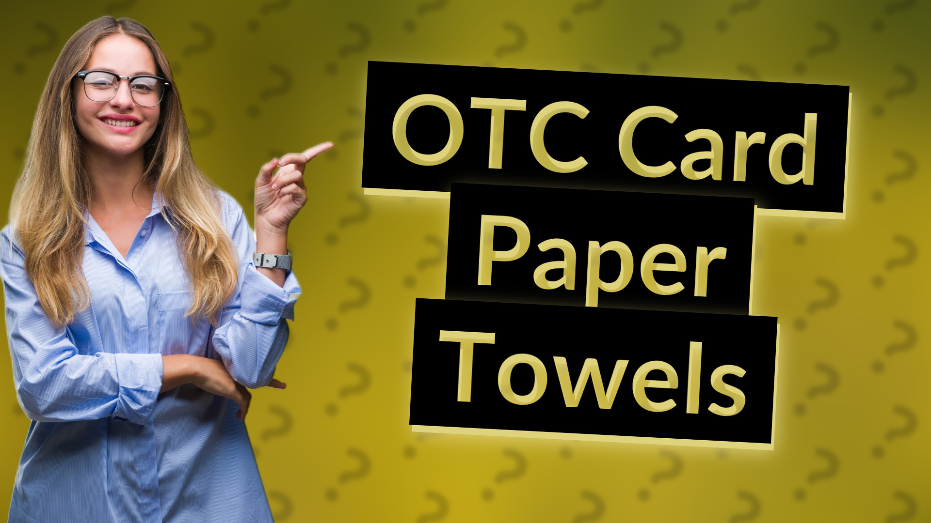 OTC Card Paper Towels