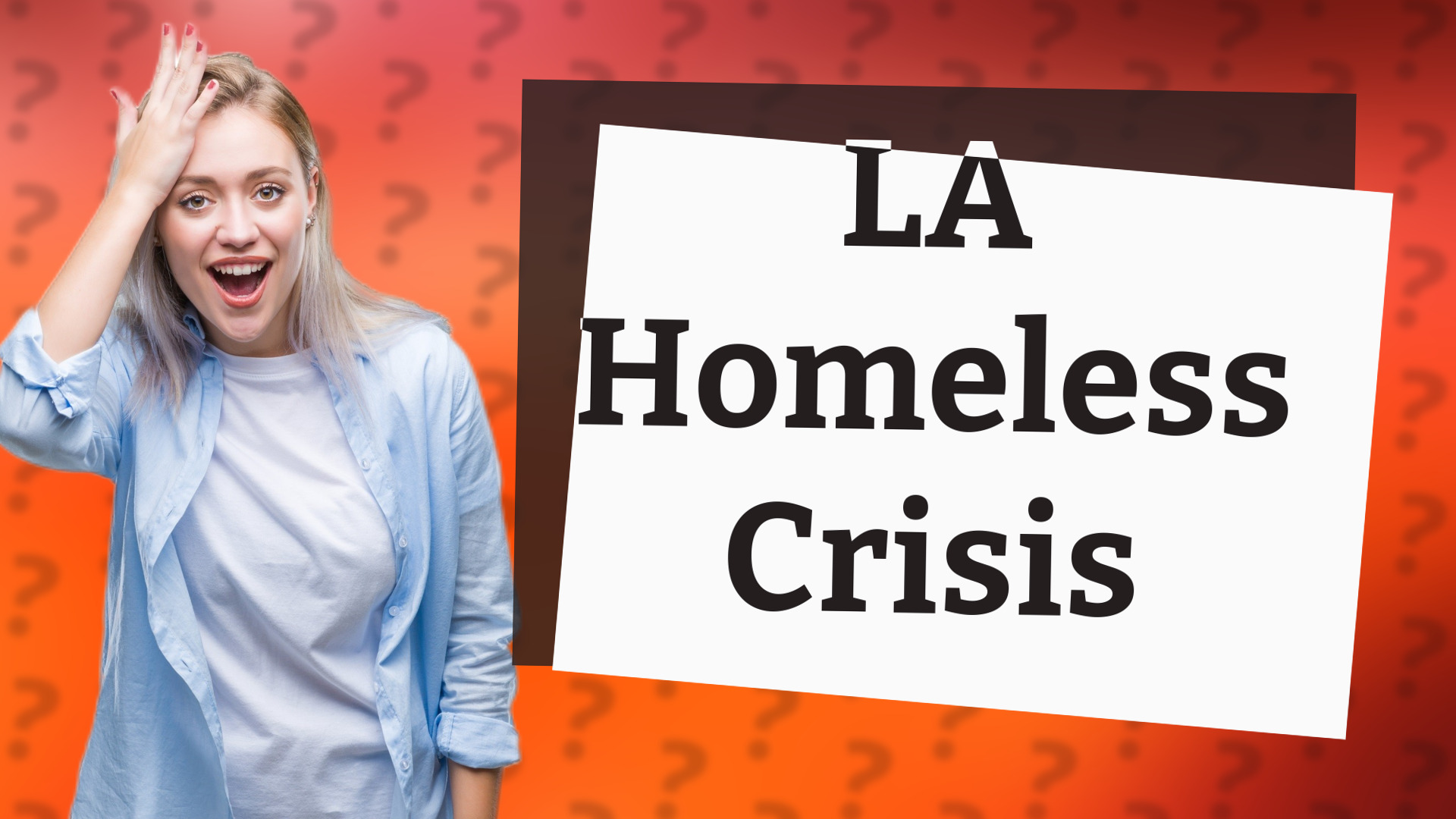 LA Homeless Crisis