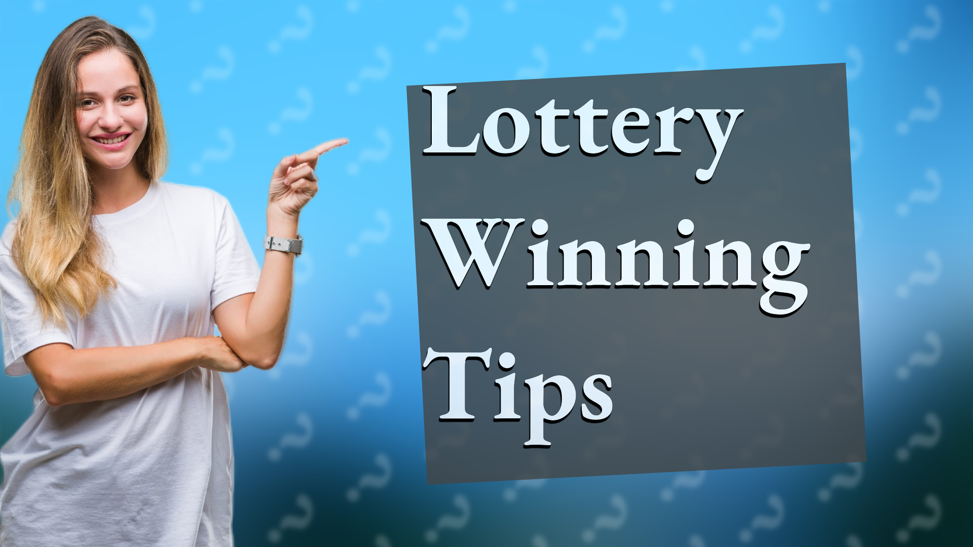 Lottery Winning Tips