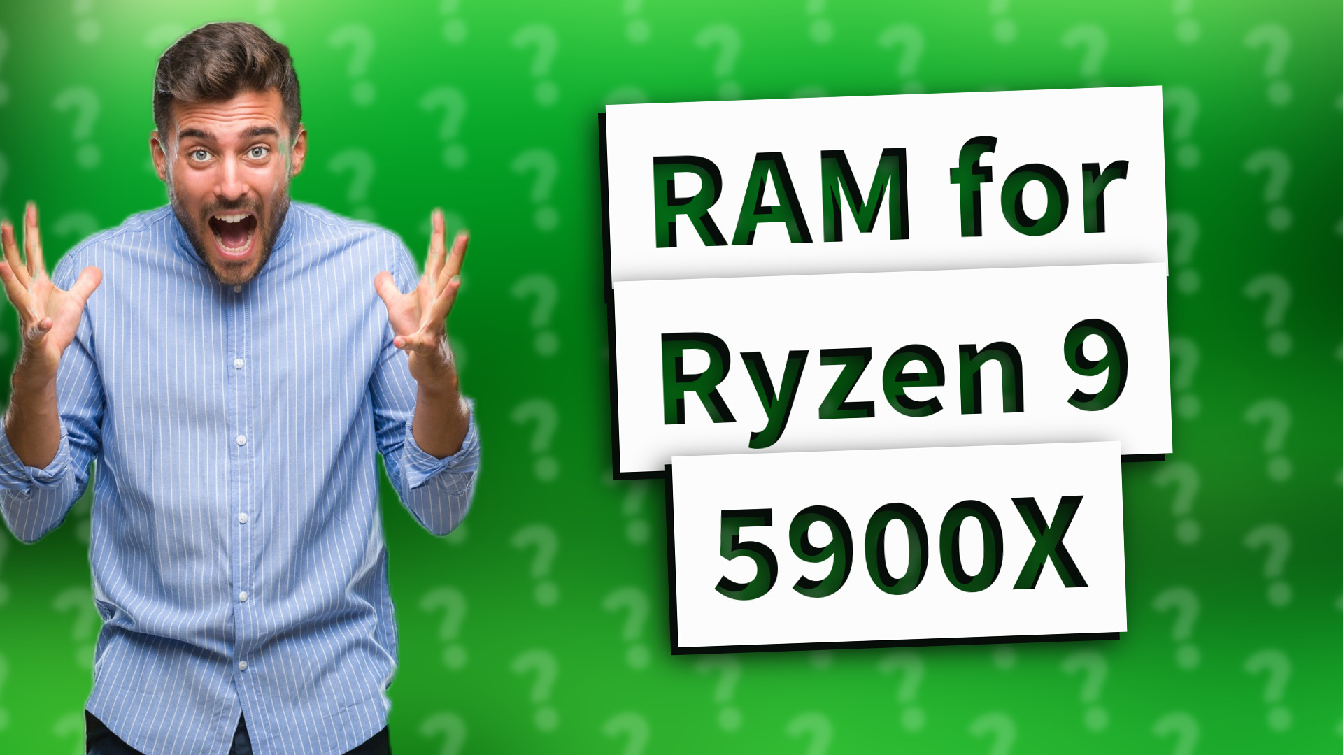 RAM for Ryzen 9 5900X