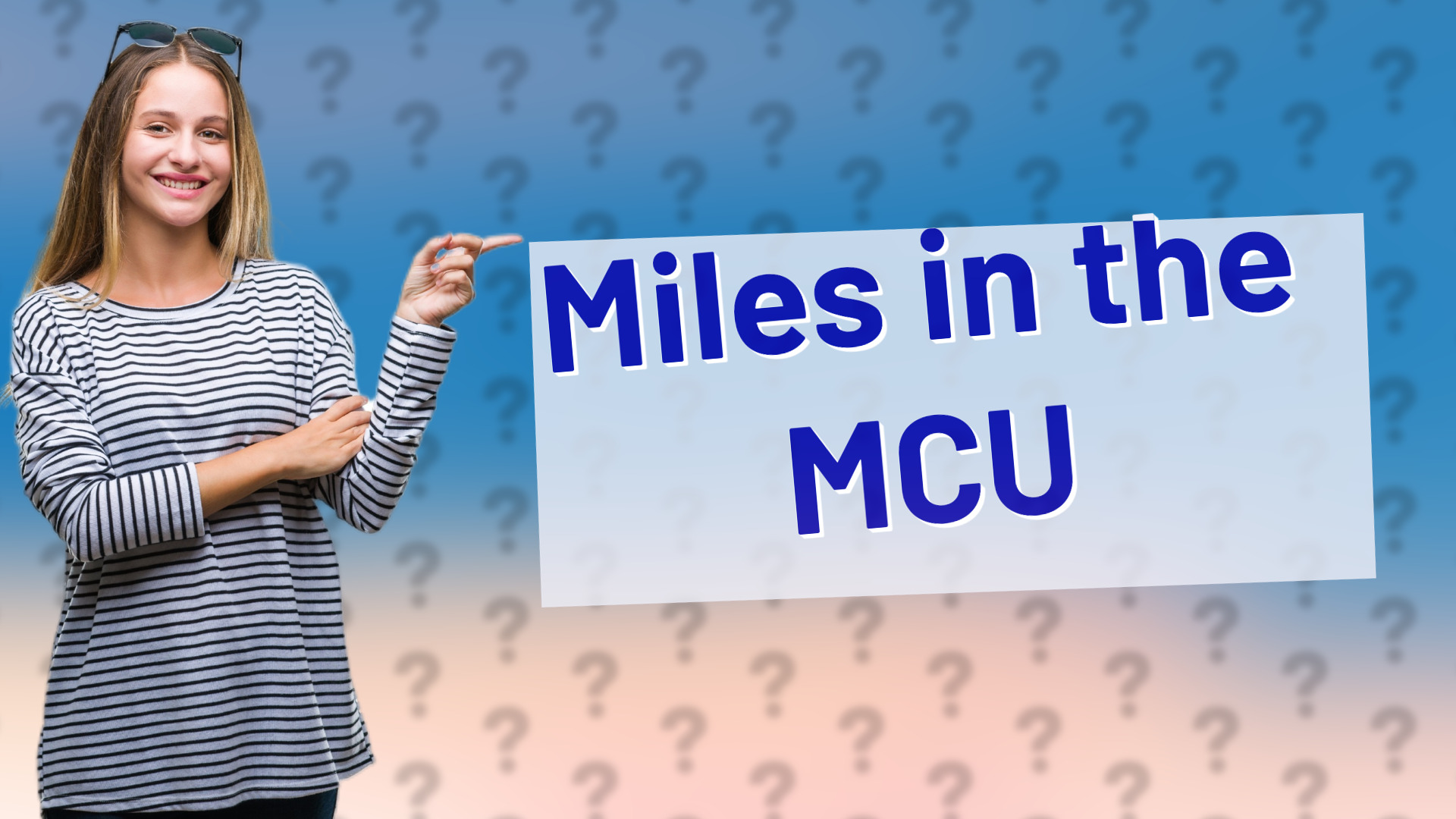 Miles in the MCU
