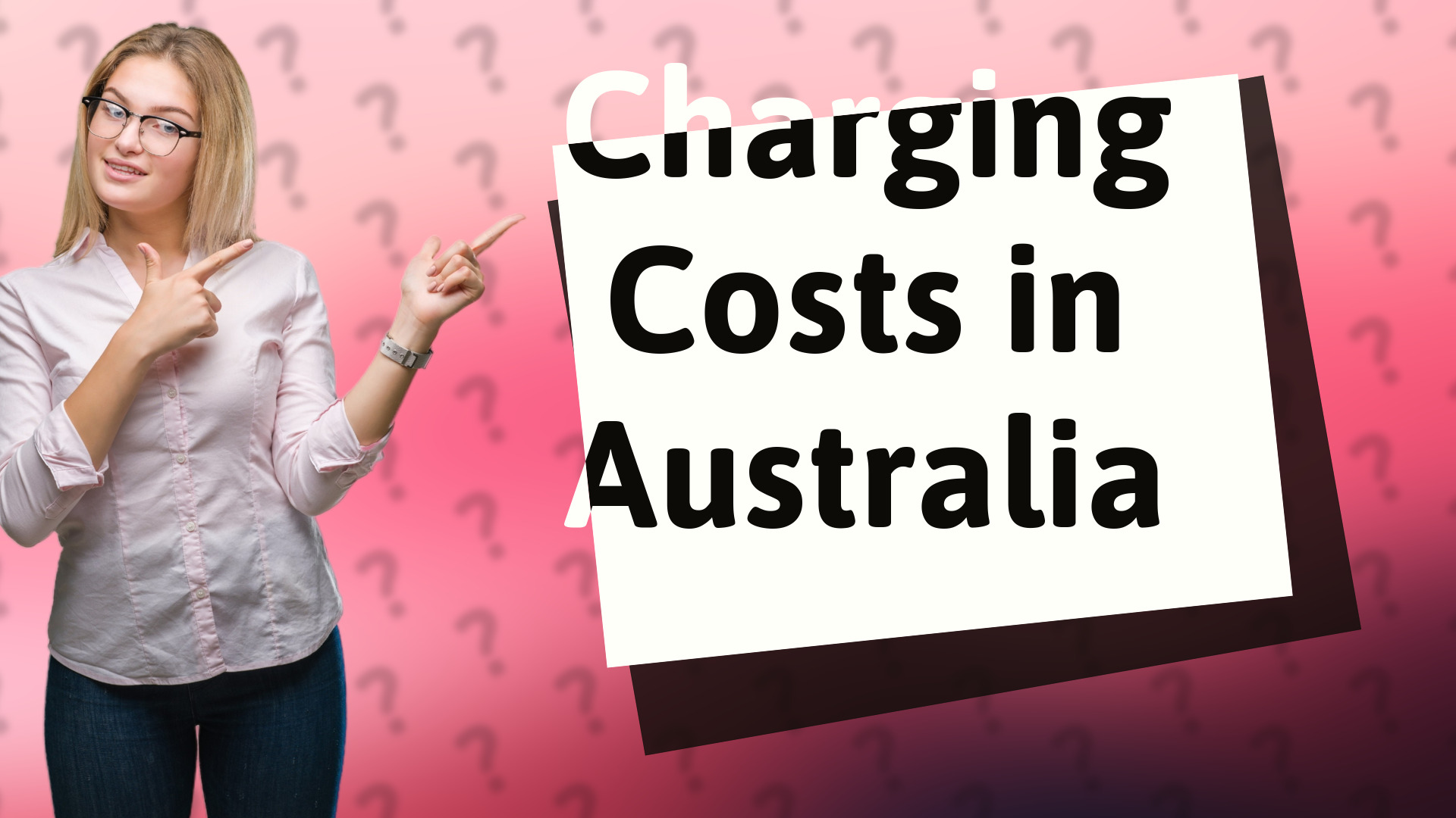 Charging Costs in Australia