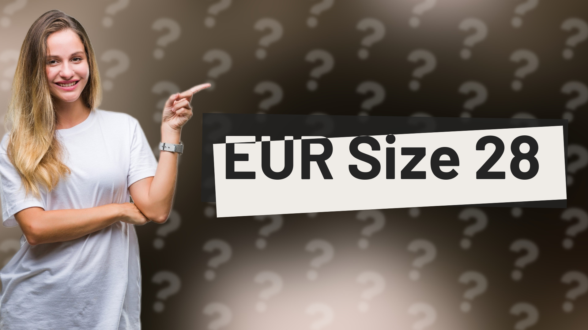 EUR Size 28