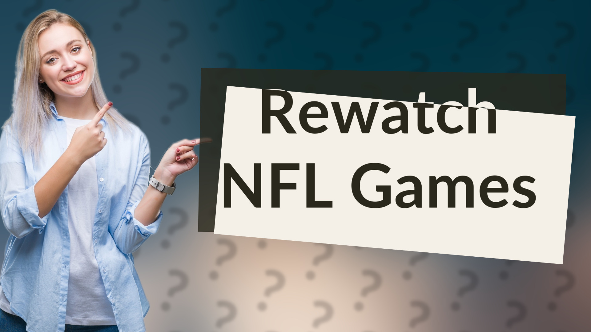 Rewatch NFL Games