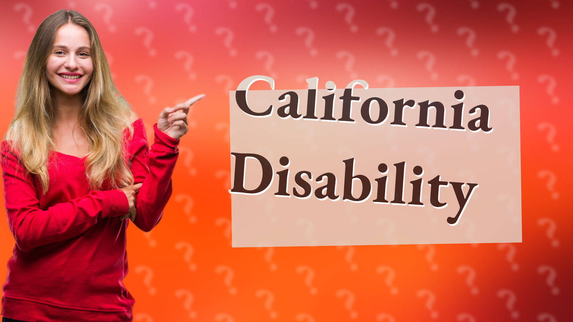 California Disability