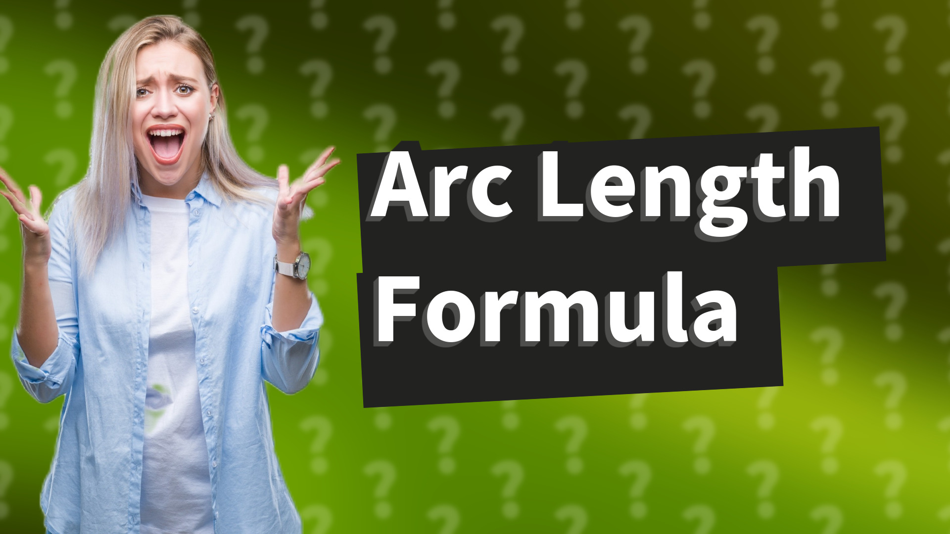 Arc Length Formula