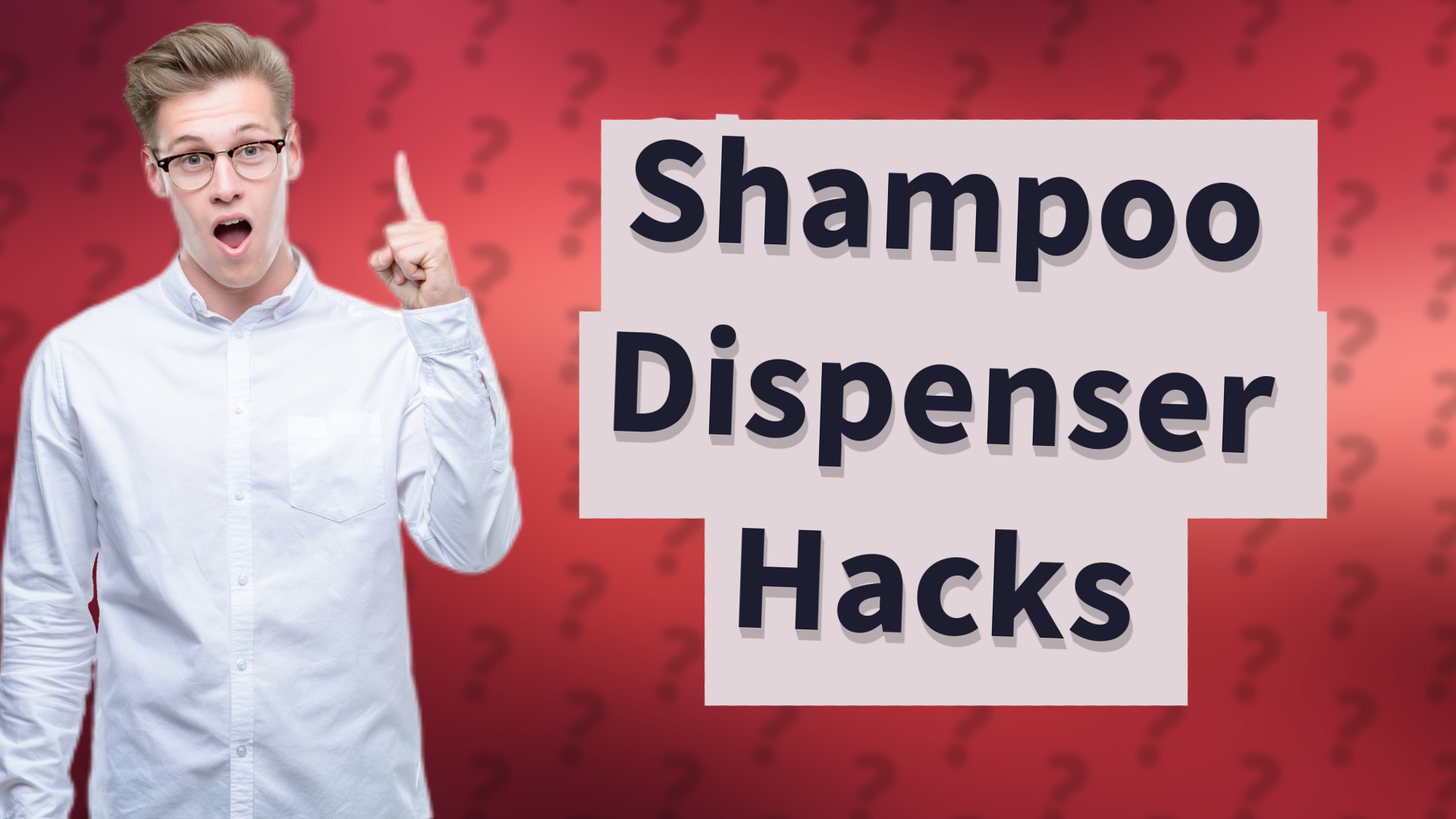 Shampoo Dispenser Hacks
