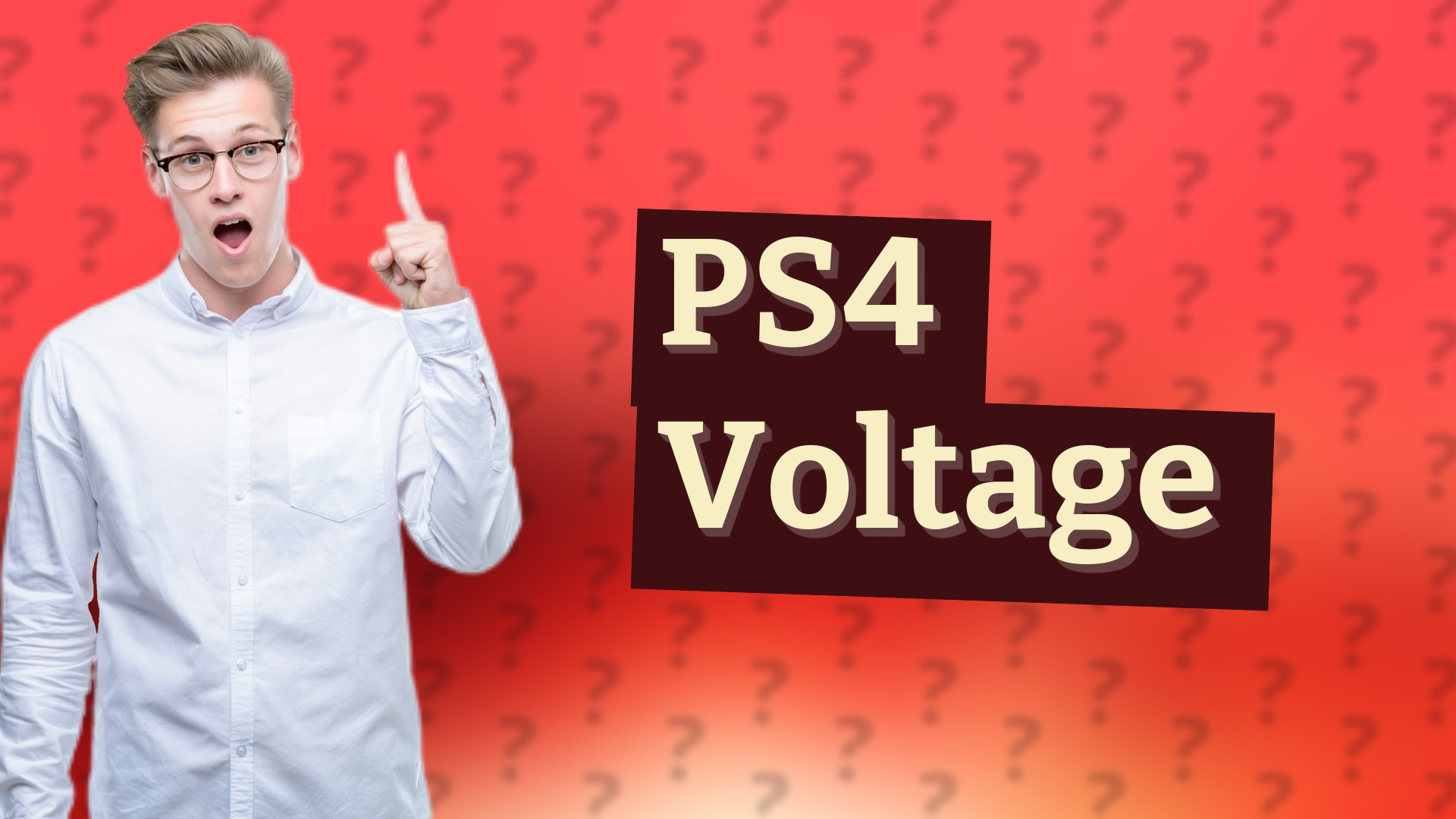 PS4 Voltage