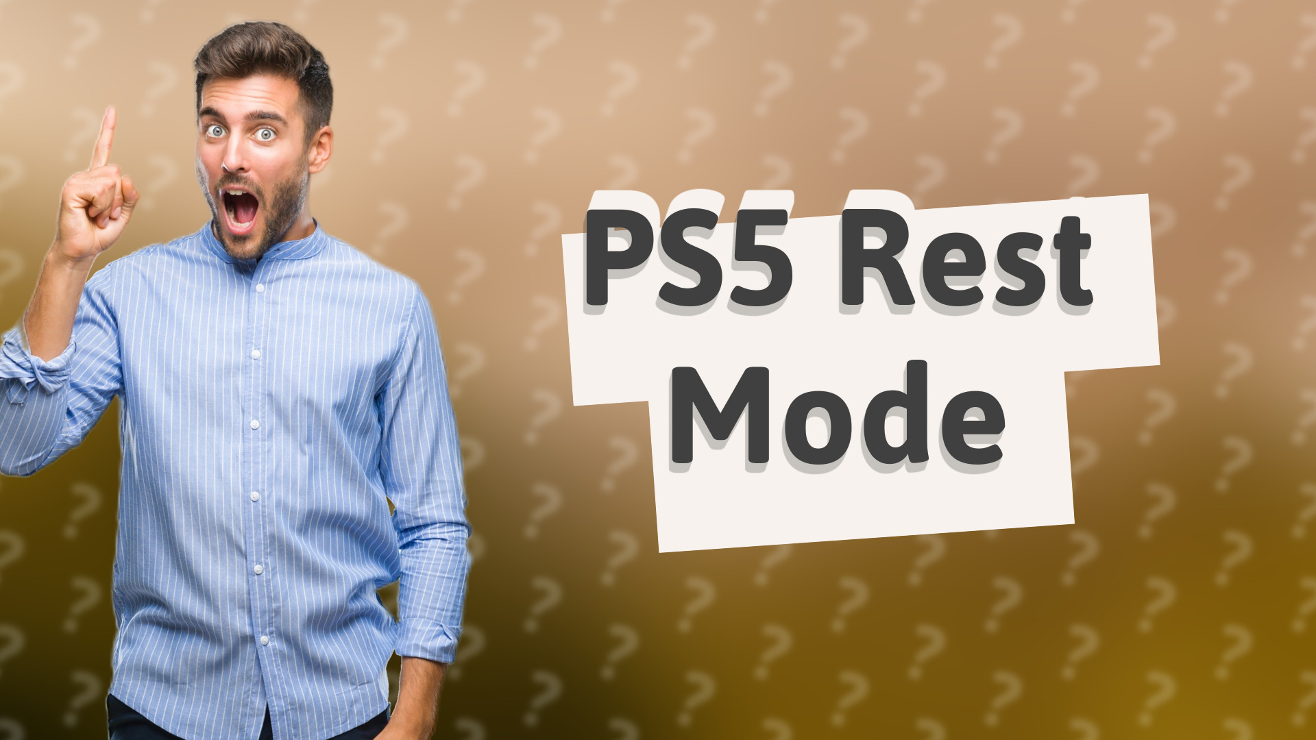 PS5 Rest Mode
