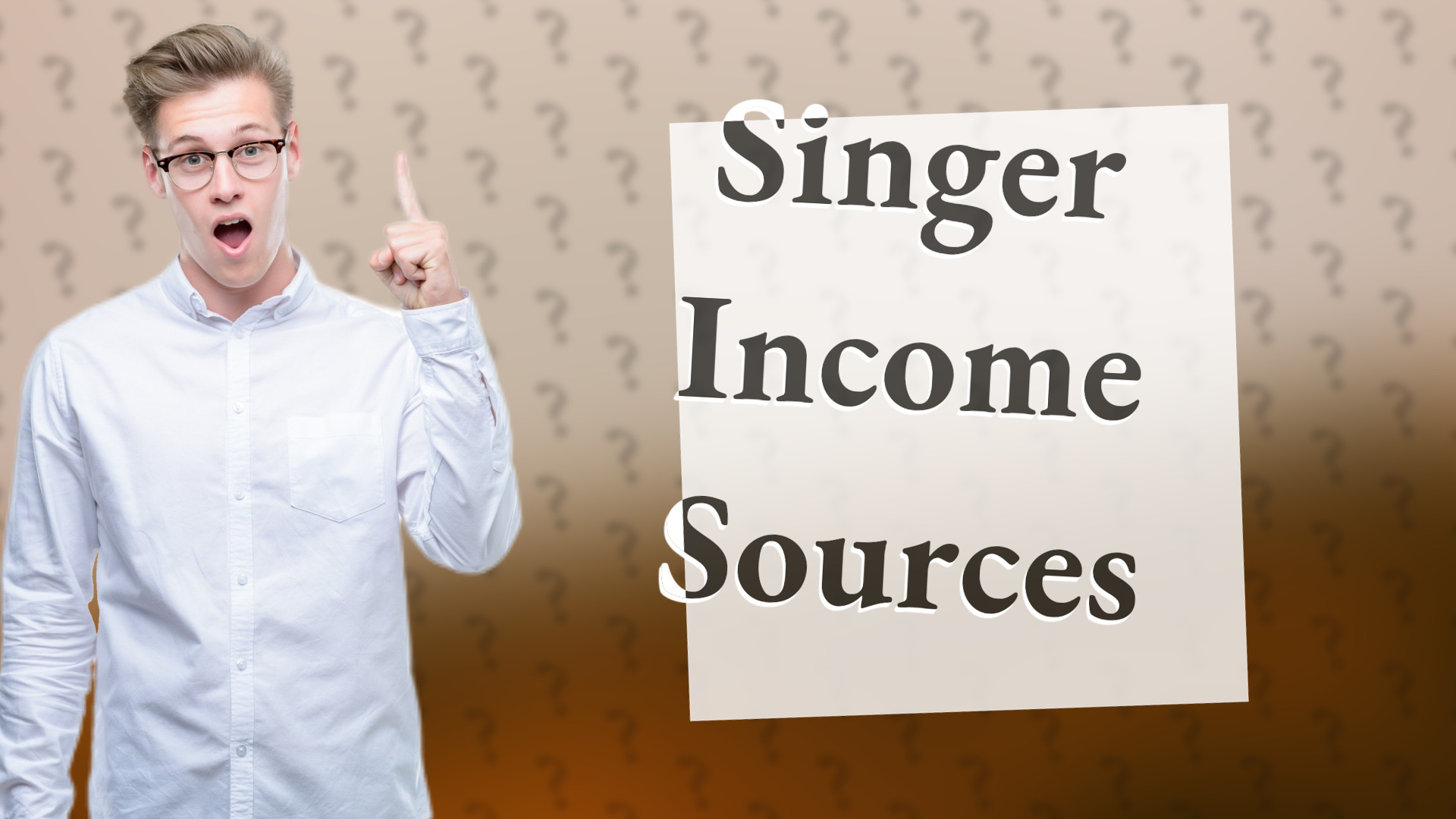 Singer Income Sources