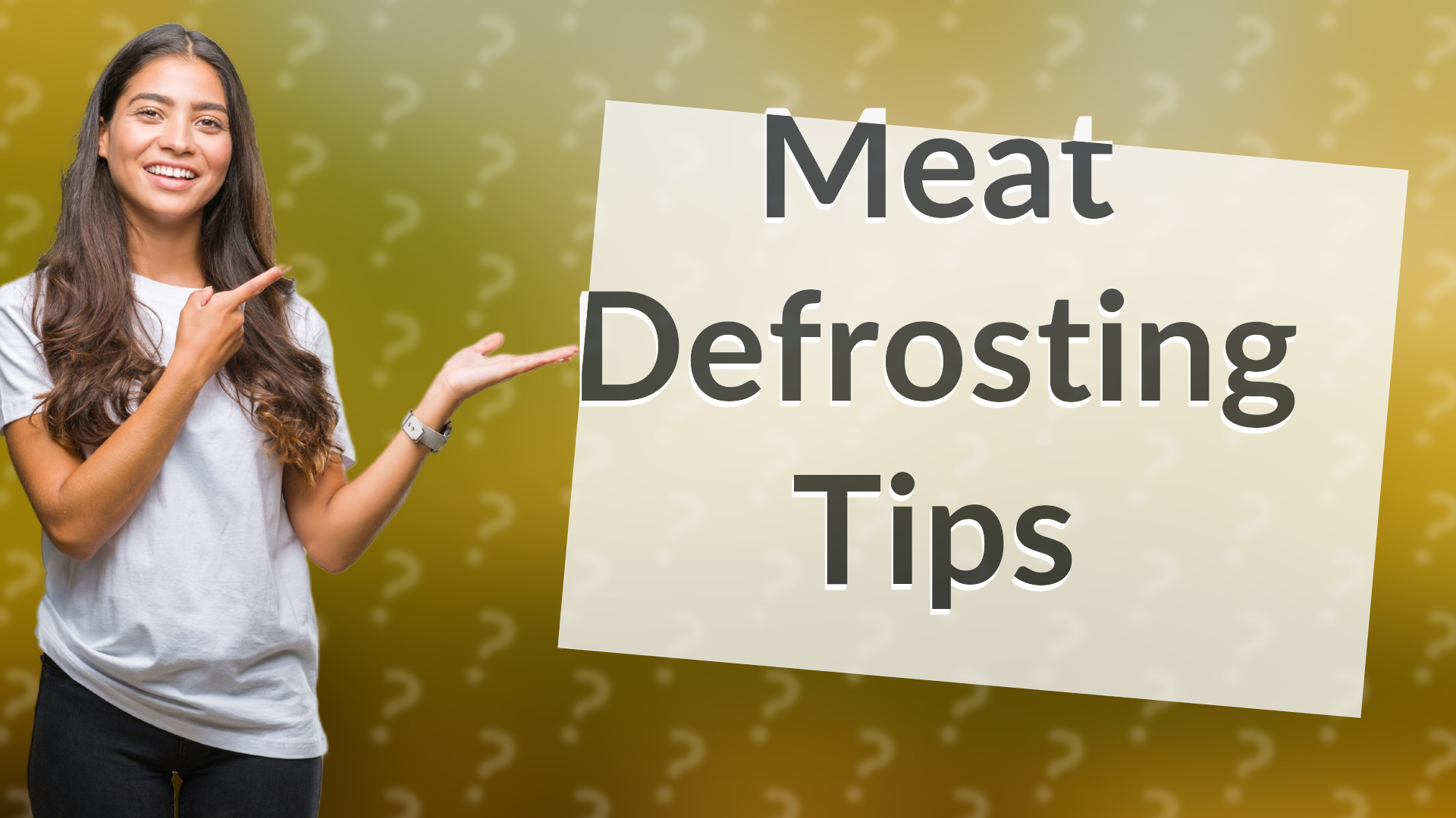 Meat Defrosting Tips