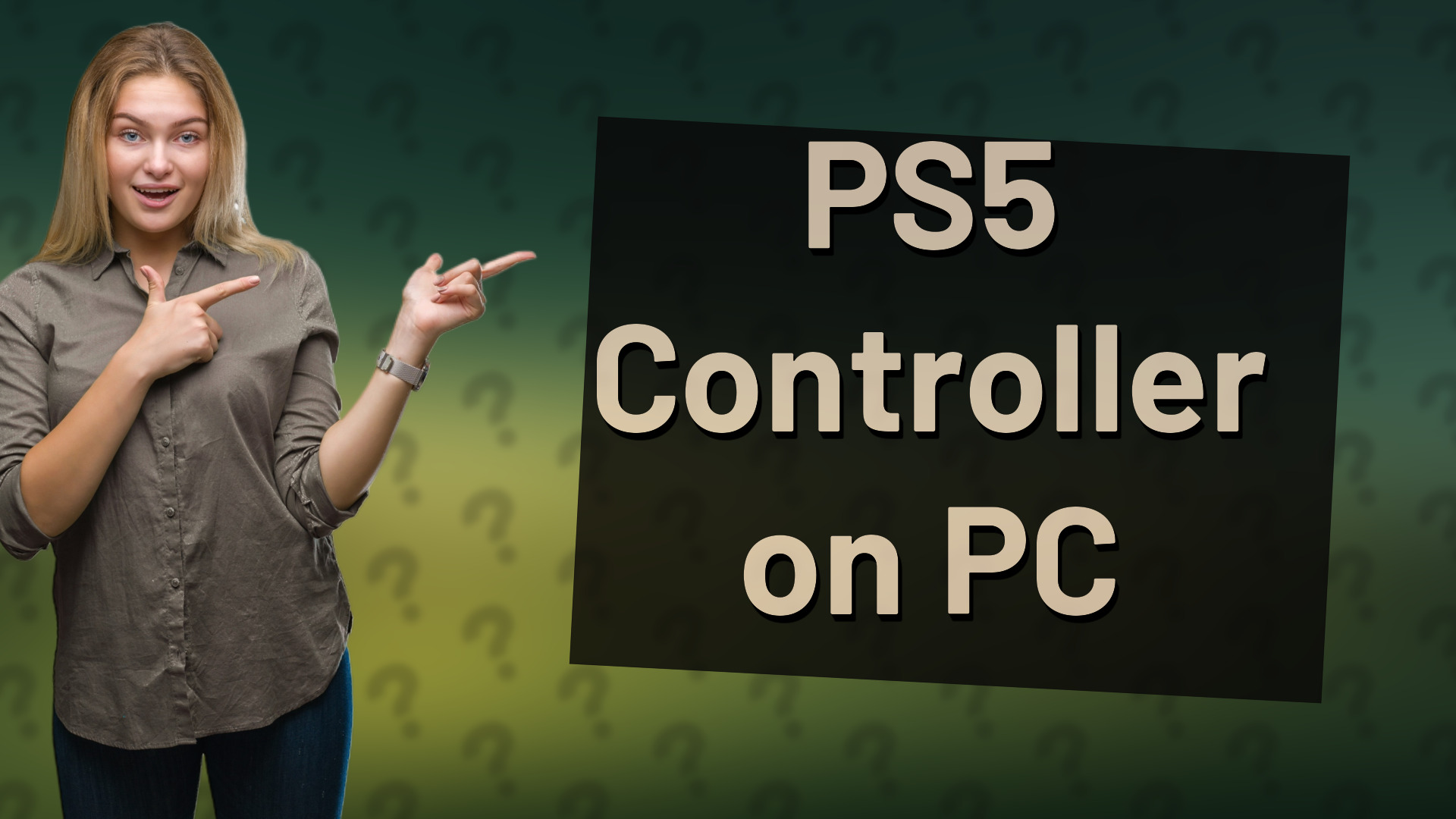 PS5 Controller on PC