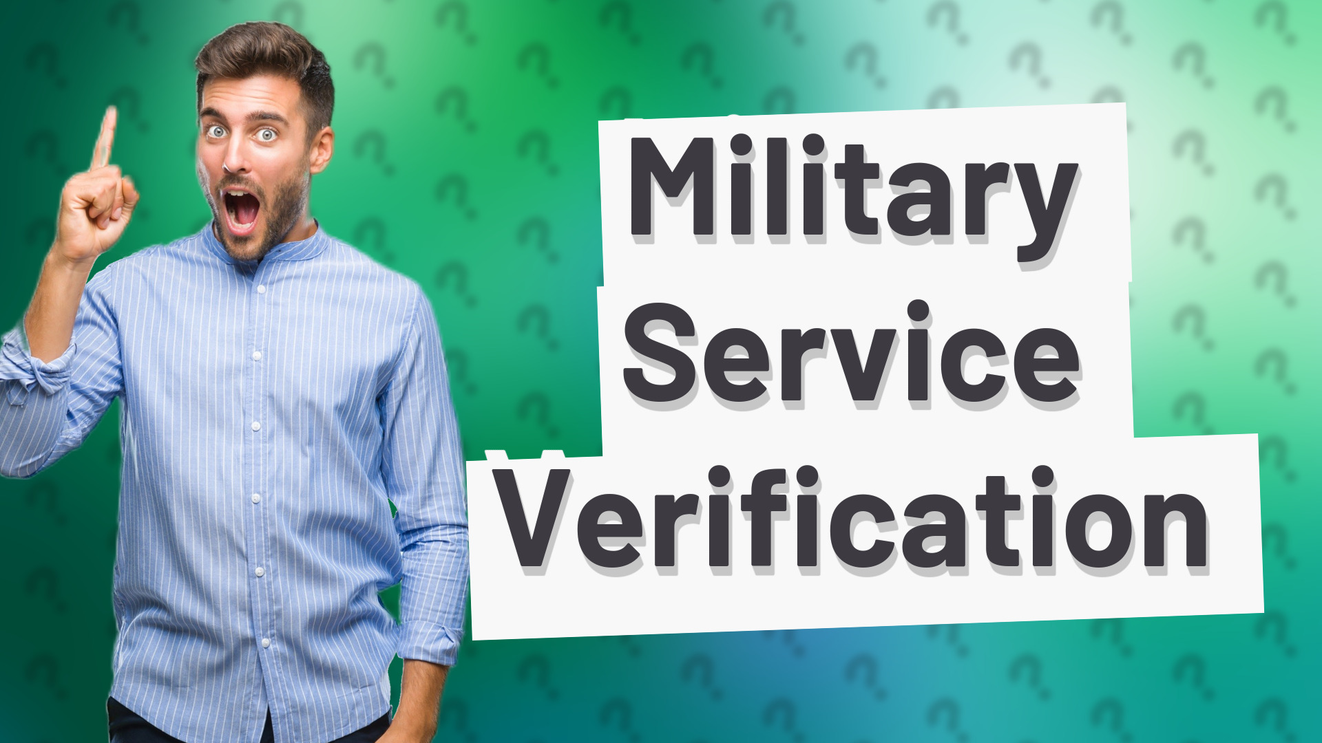 Military Service Verification