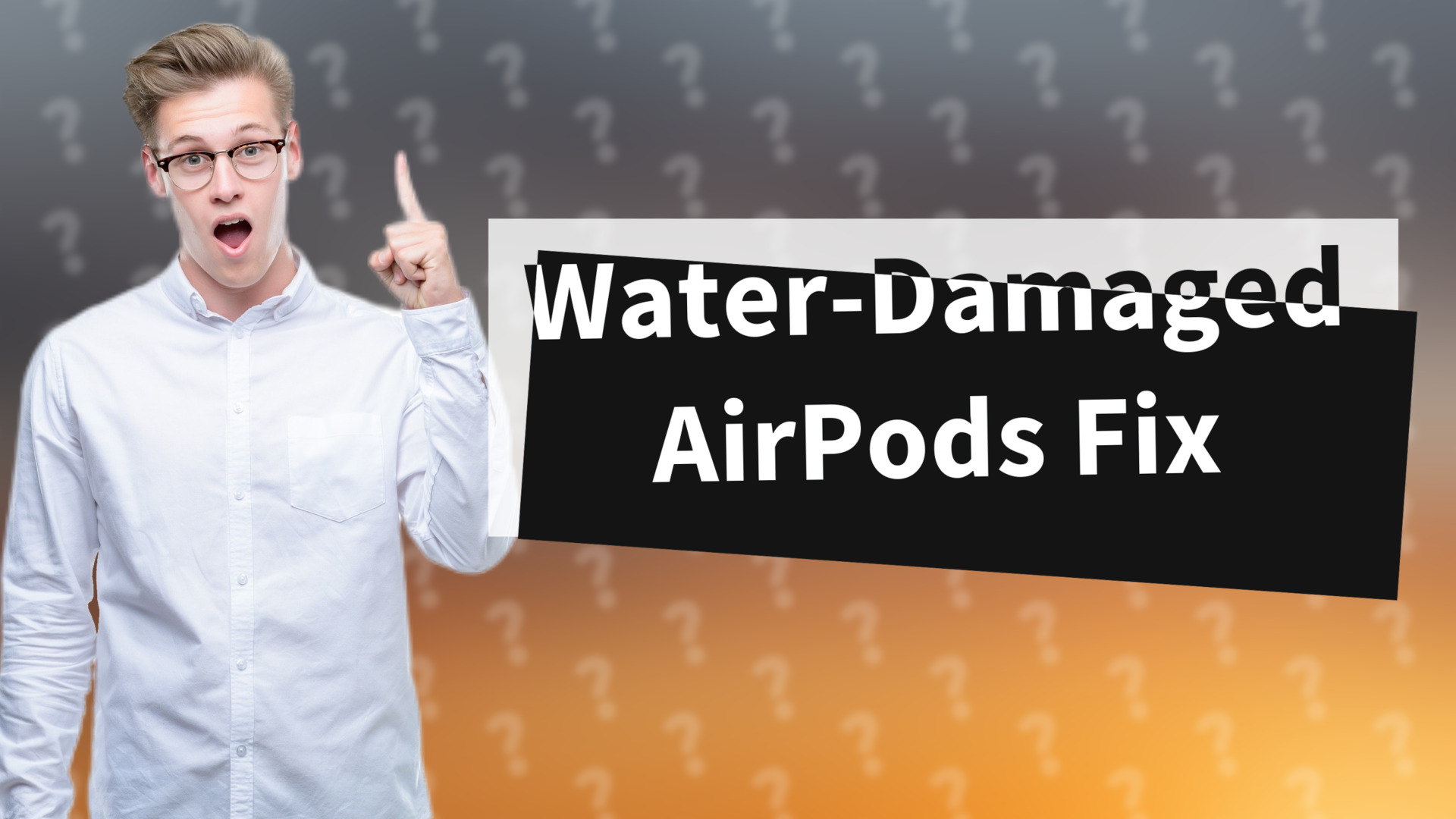 Water-Damaged AirPods Fix