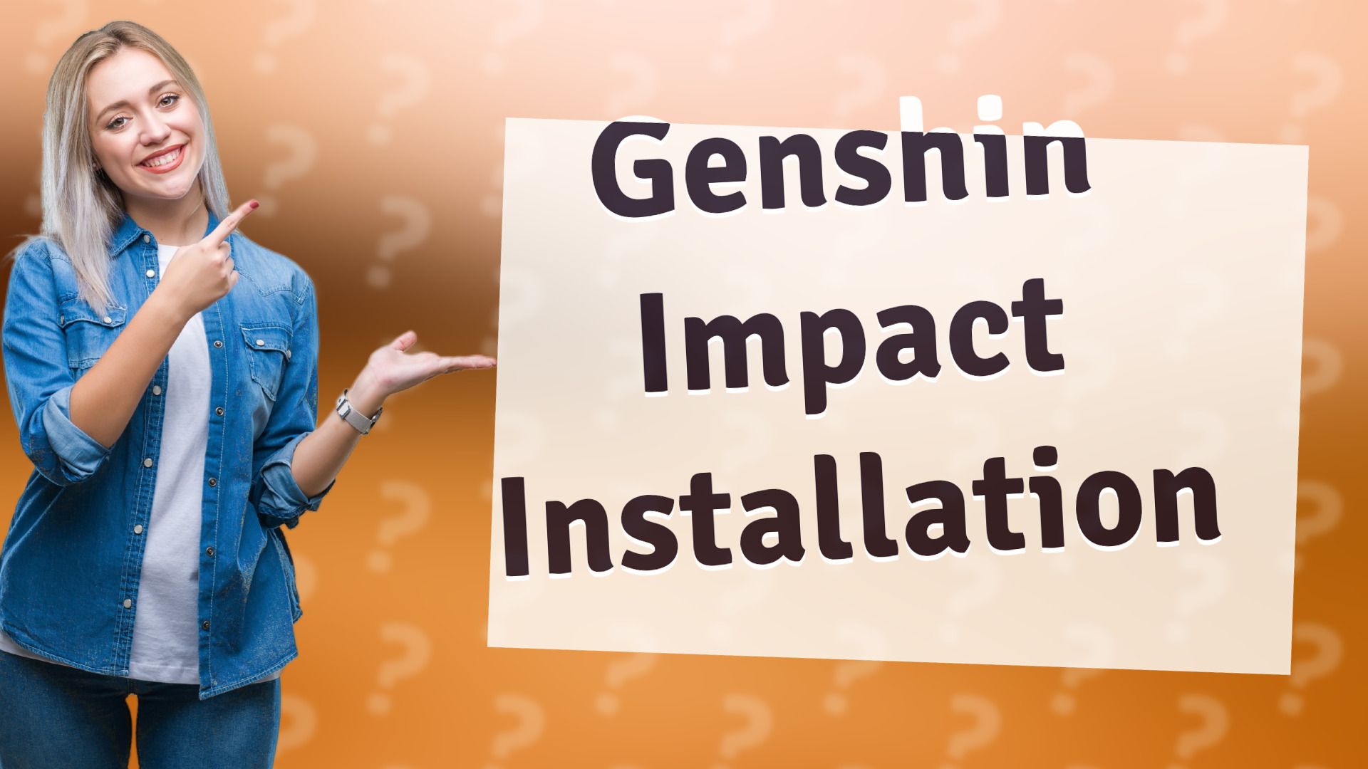 Genshin Impact Installation