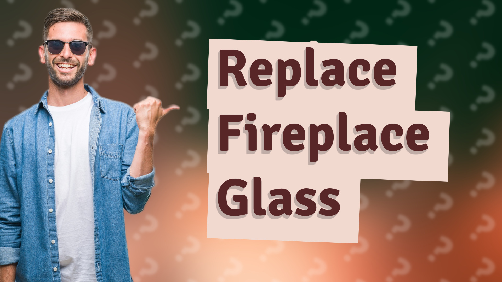 Replace Fireplace Glass