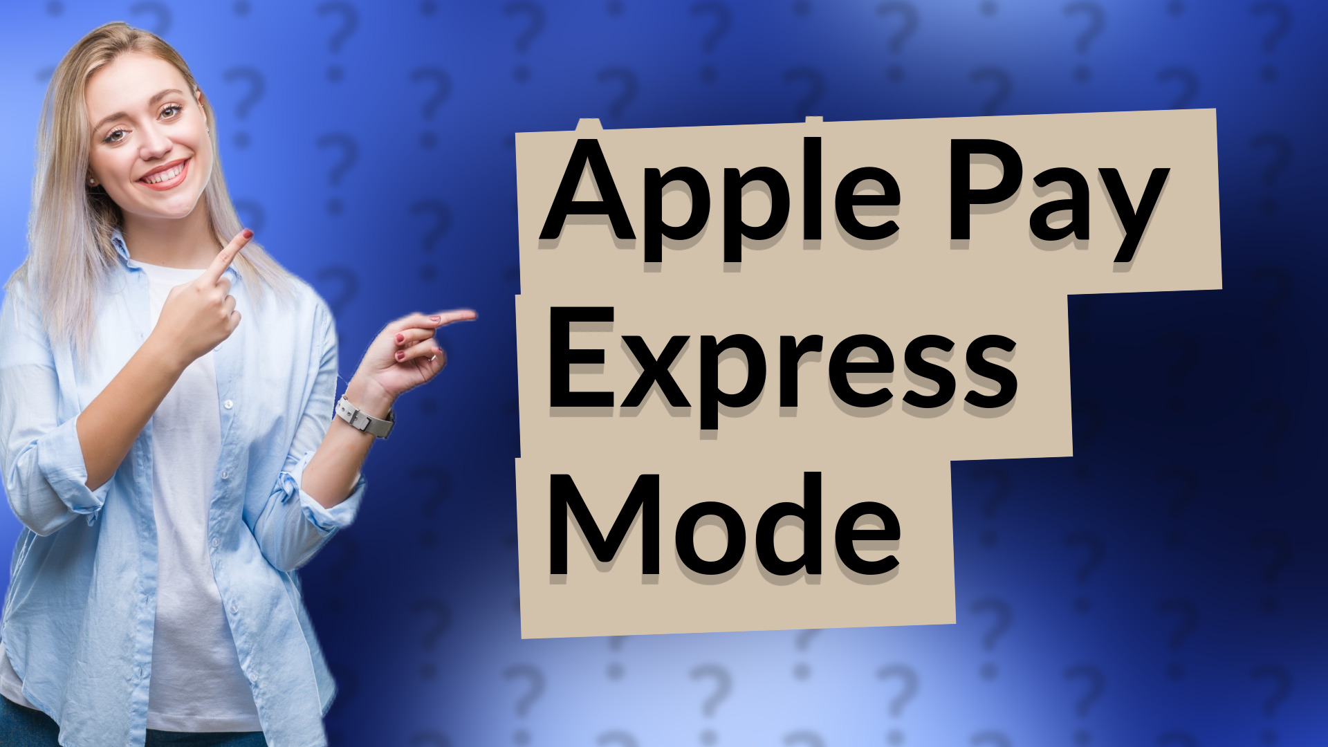 Apple Pay Express Mode