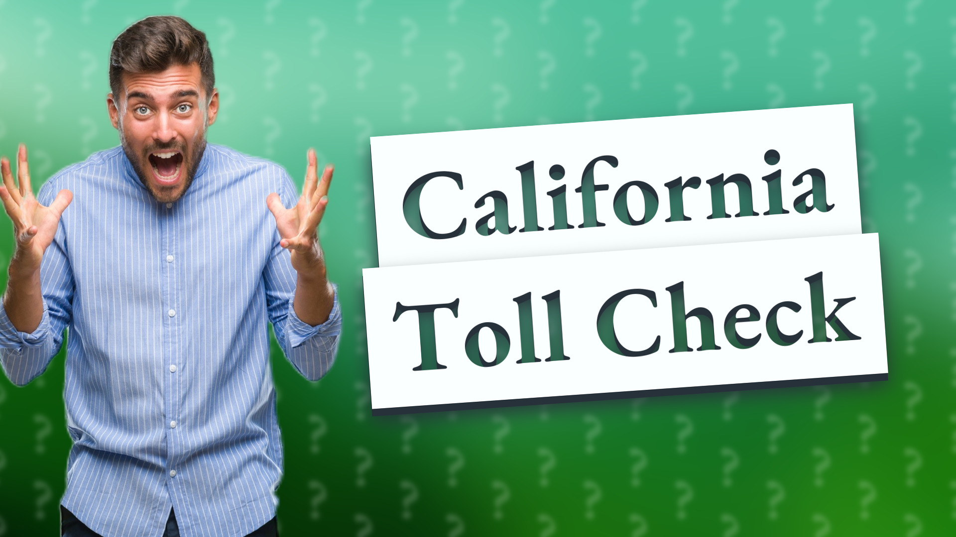 California Toll Check