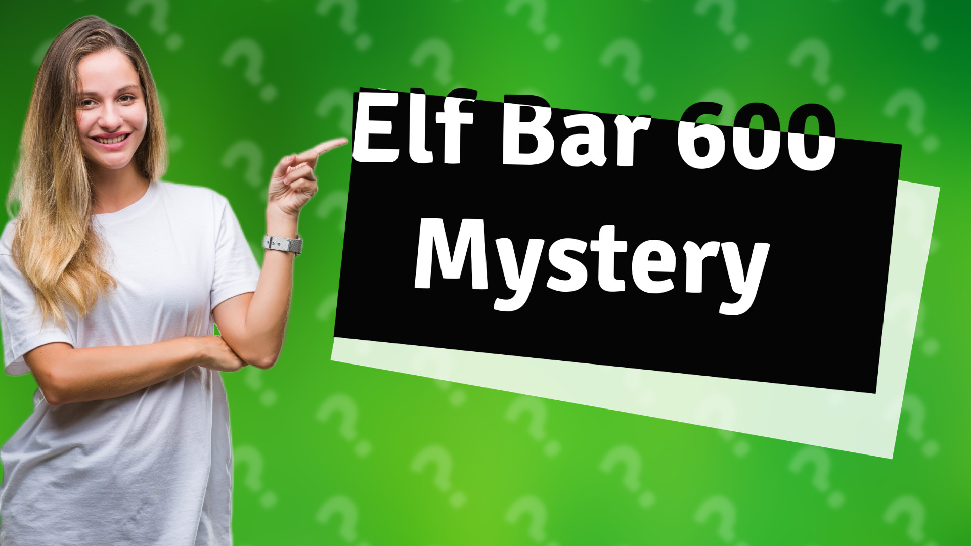 Elf Bar 600 Mystery