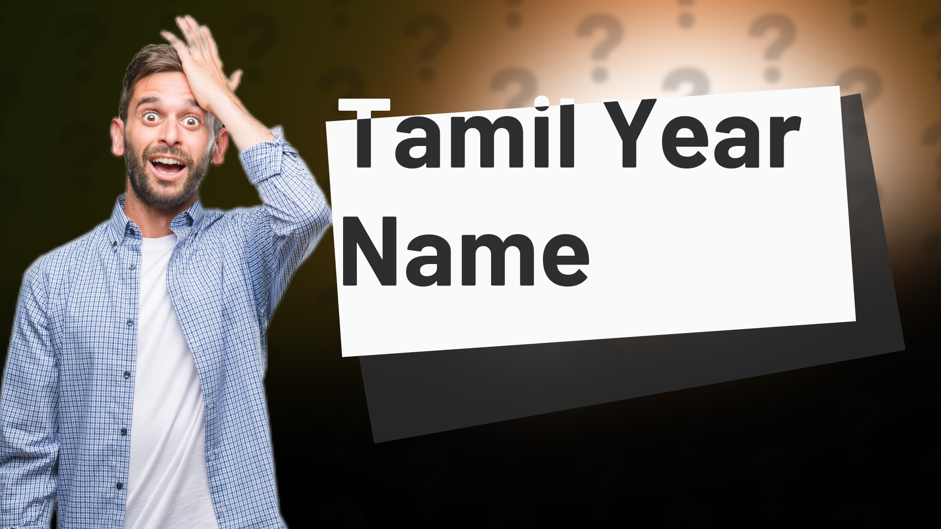 Tamil Year Name
