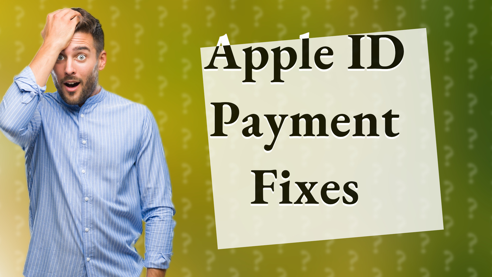 Apple ID Payment Fixes