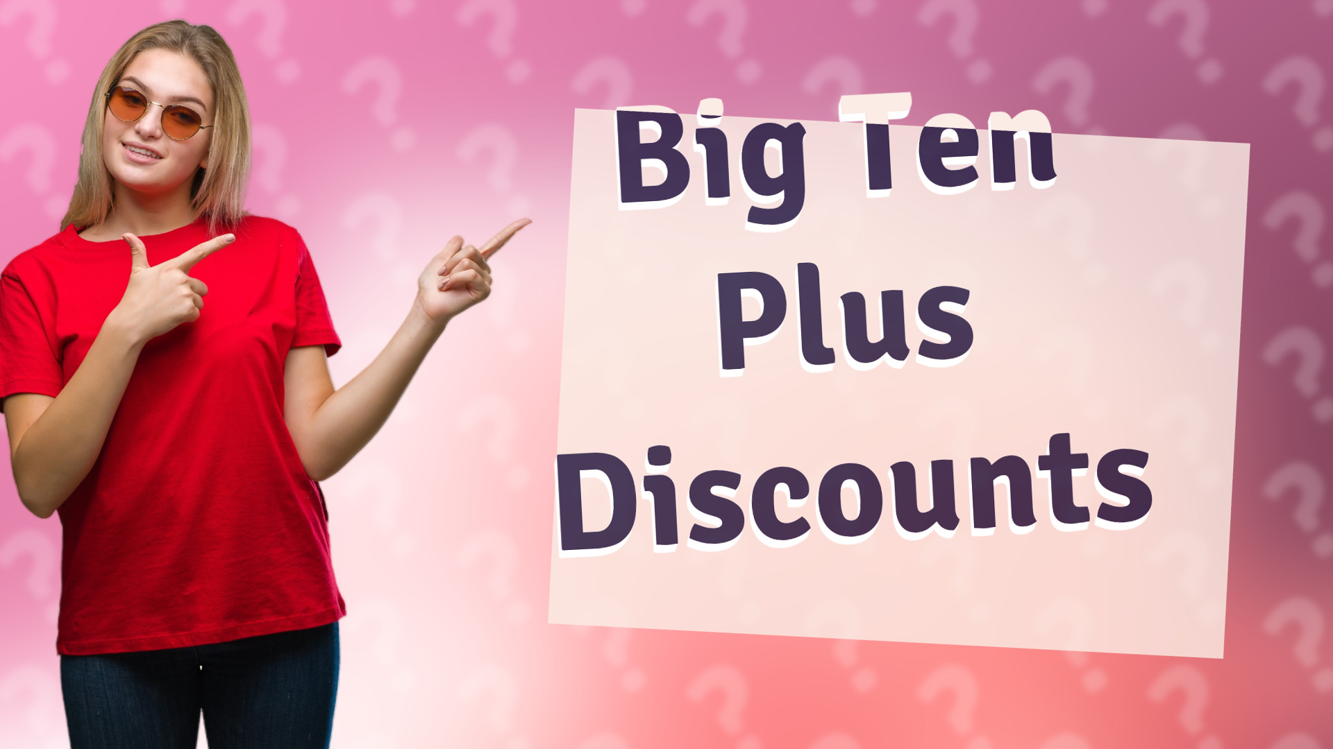 Big Ten Plus Discounts