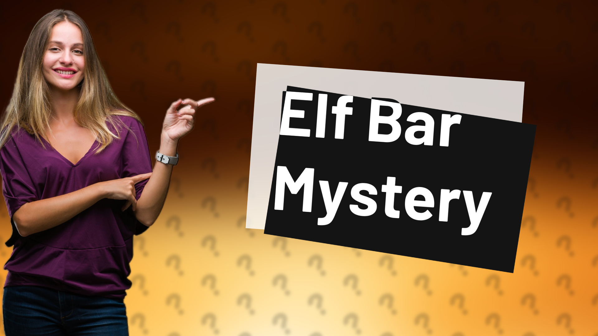 Elf Bar Mystery