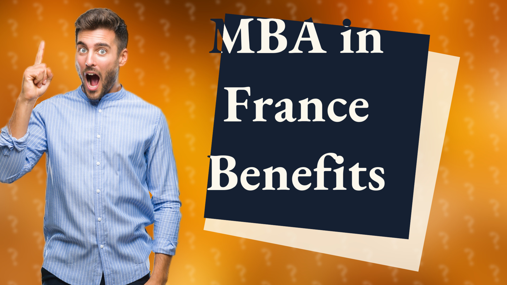 MBA in France Benefits