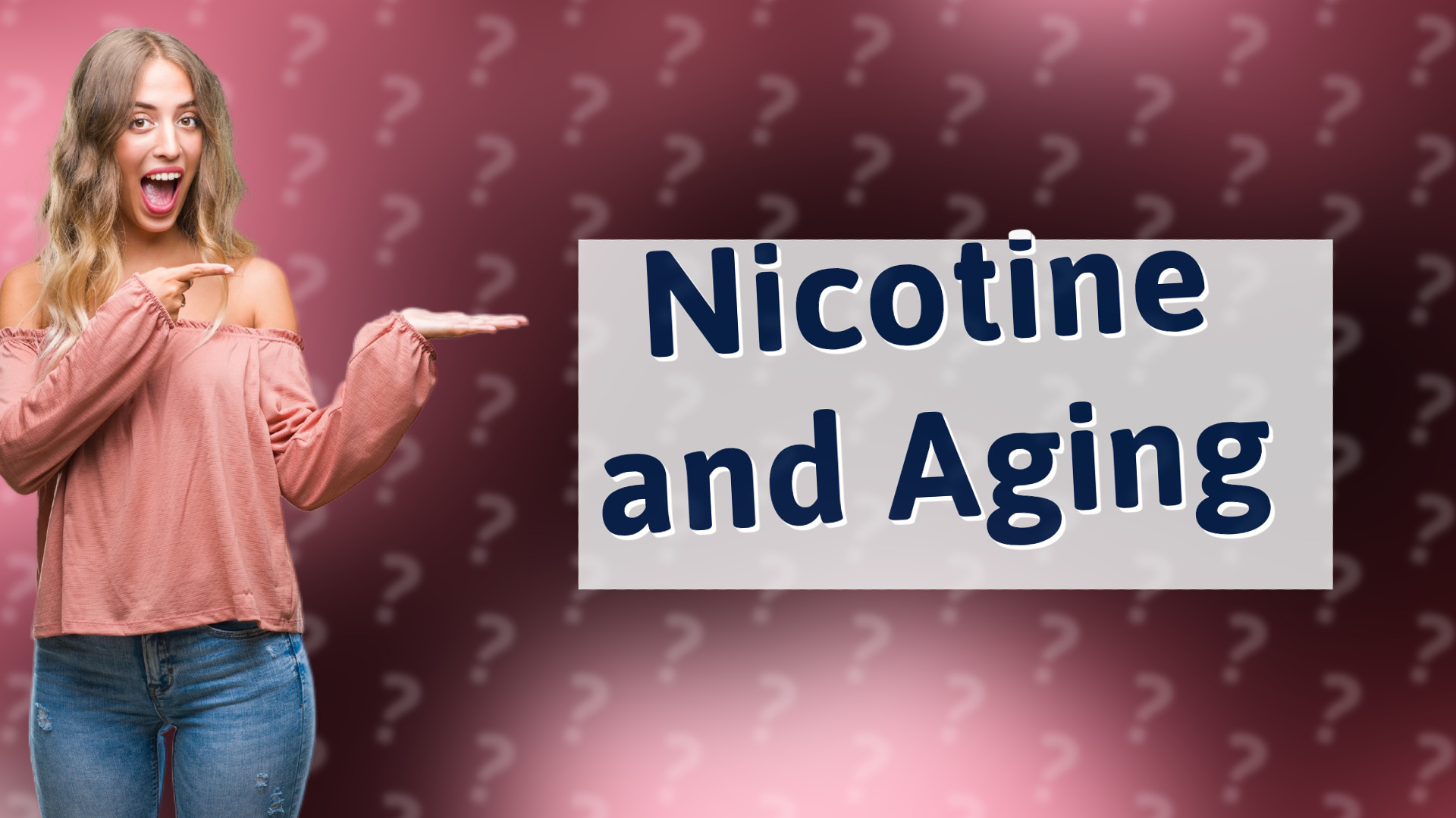 Nicotine and Aging