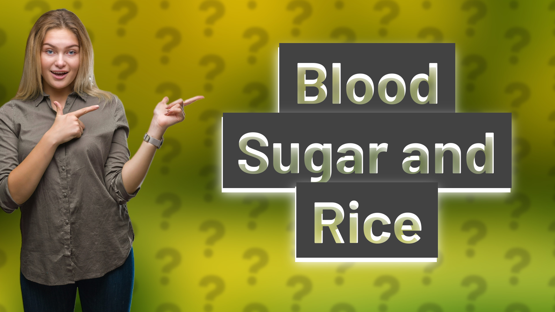 Blood Sugar and Rice