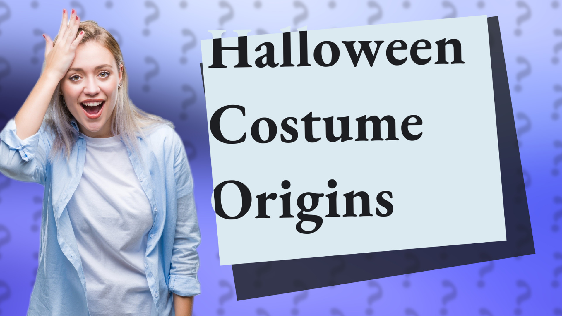Halloween Costume Origins