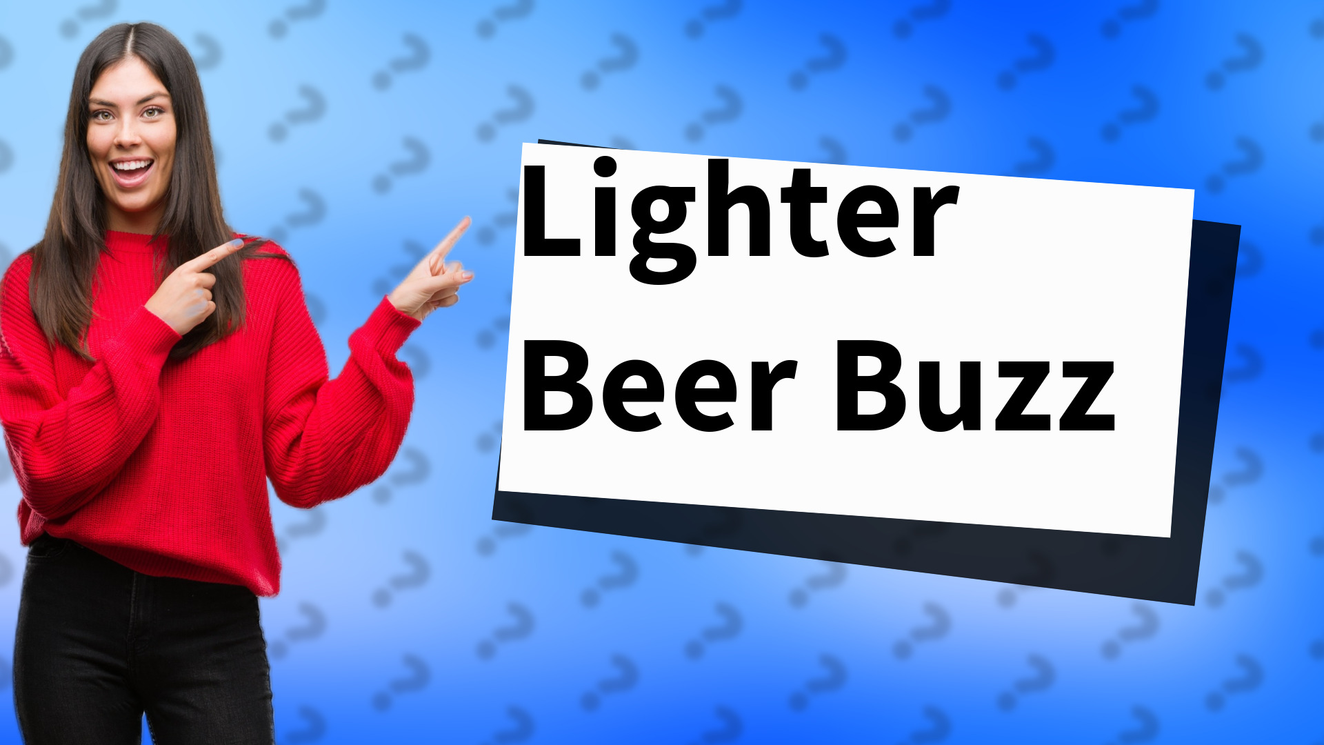 Lighter Beer Buzz